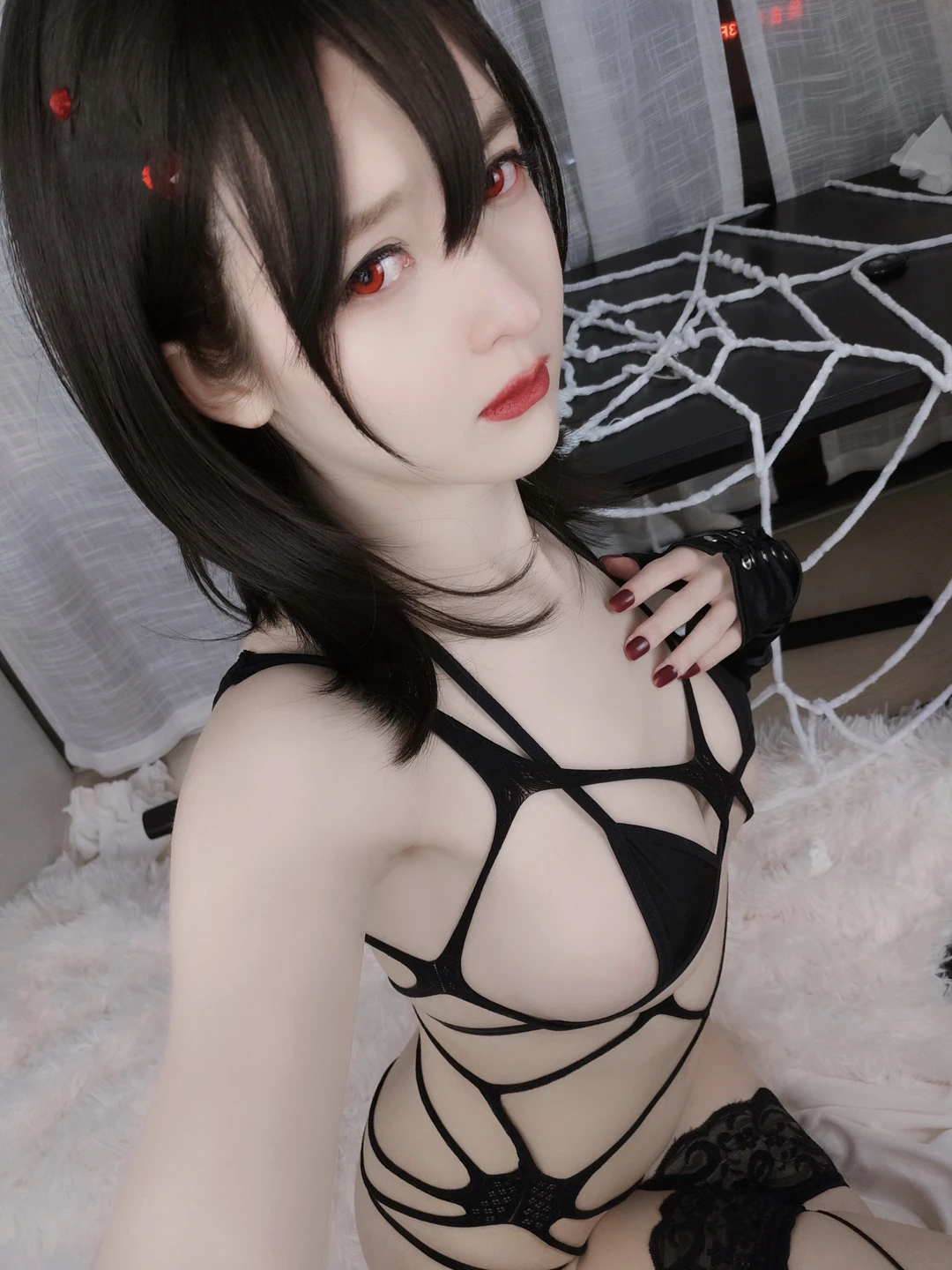 91tutu.cc@一小央泽 NO.034 クモMISS SPIDER-054.webp
