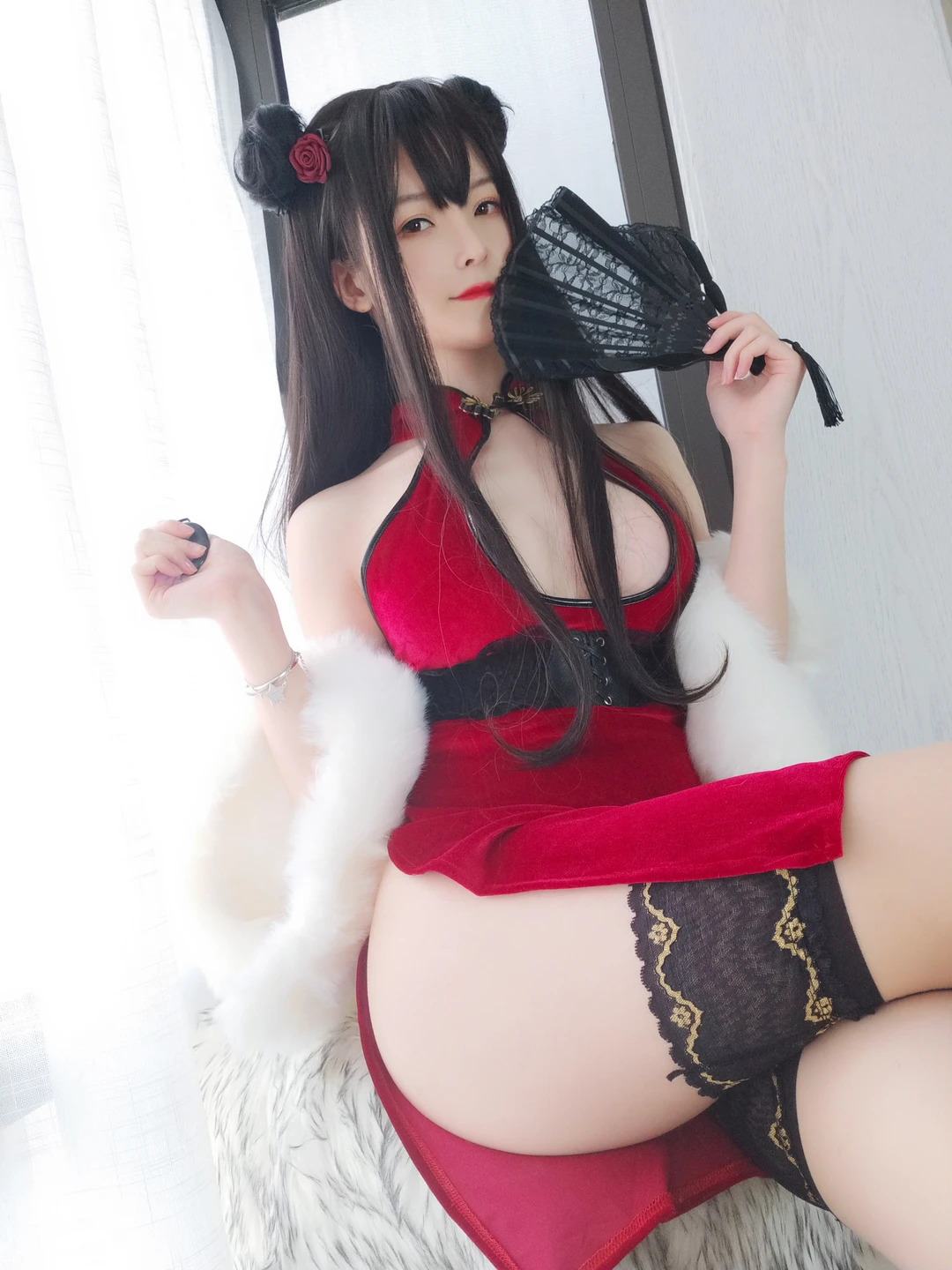 91tutu.cc@一小央泽 NO.041 新月红玫-011.webp