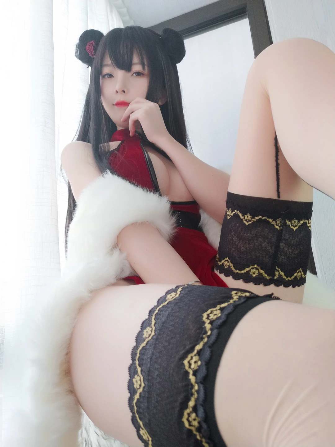 91tutu.cc@一小央泽 NO.041 新月红玫-020.webp