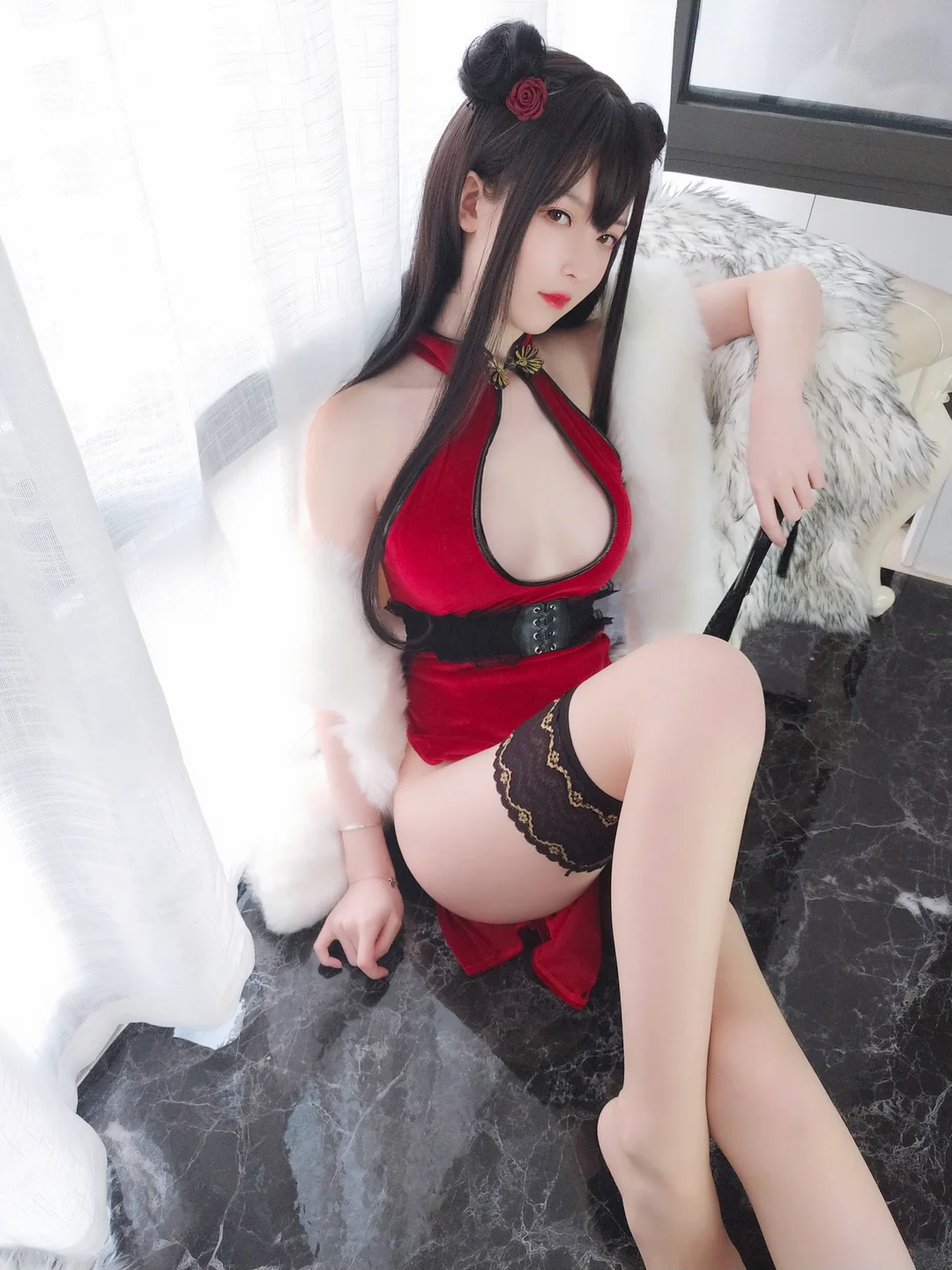 91tutu.cc@一小央泽 NO.041 新月红玫-038.webp