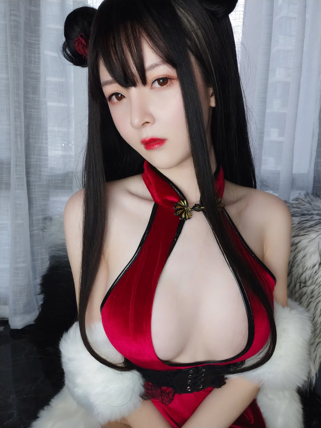 91tutu.cc@一小央泽 NO.041 新月红玫-057.webp