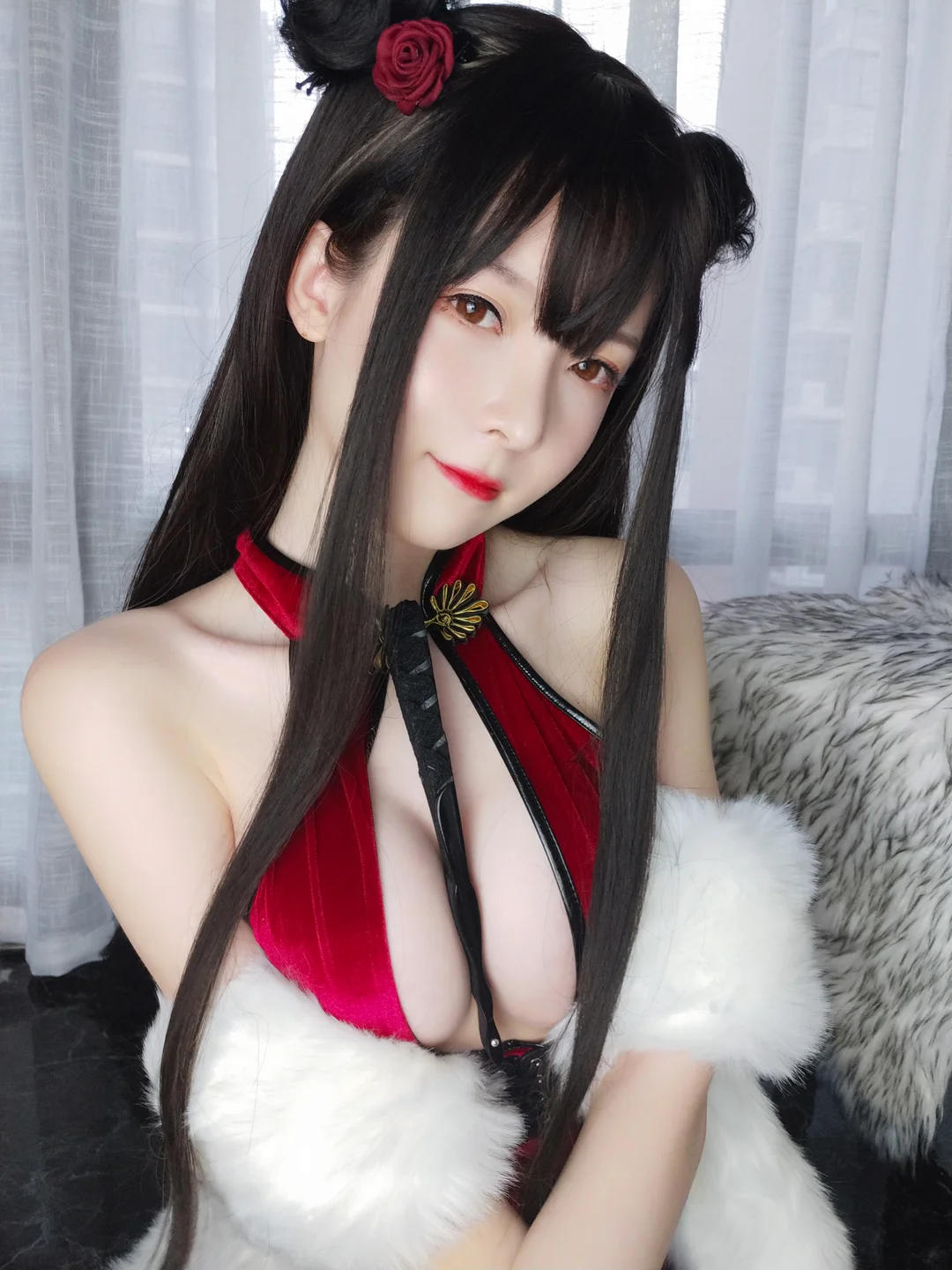 91tutu.cc@一小央泽 NO.041 新月红玫-061.webp