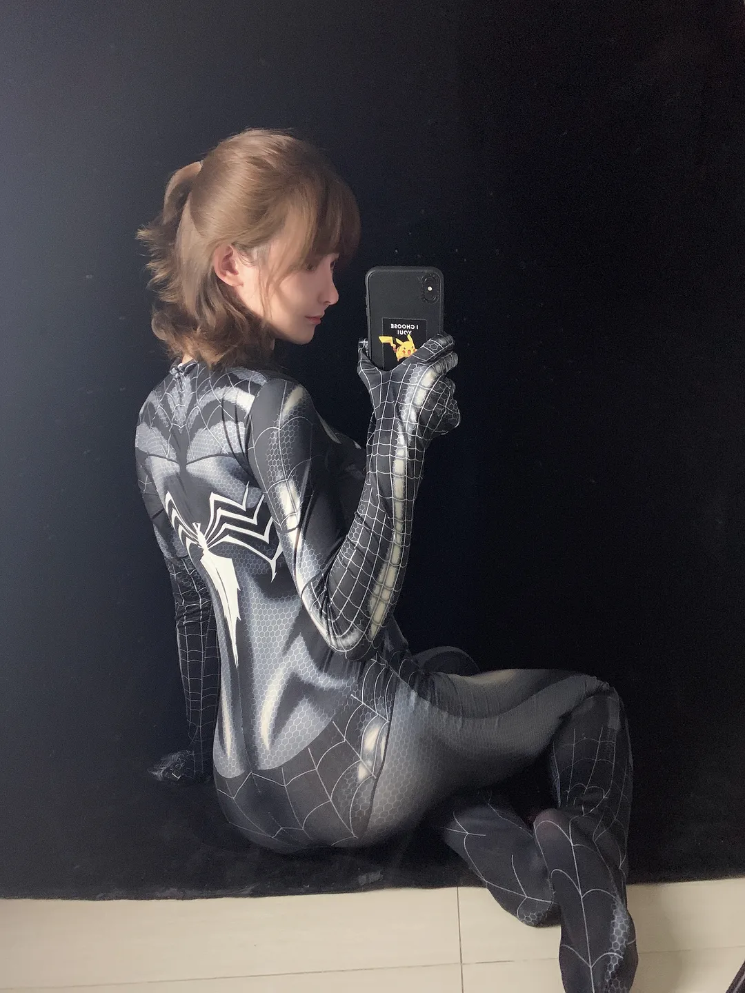 91tutu.cc@一小央泽 NO.055 黑蜘蛛-011.webp