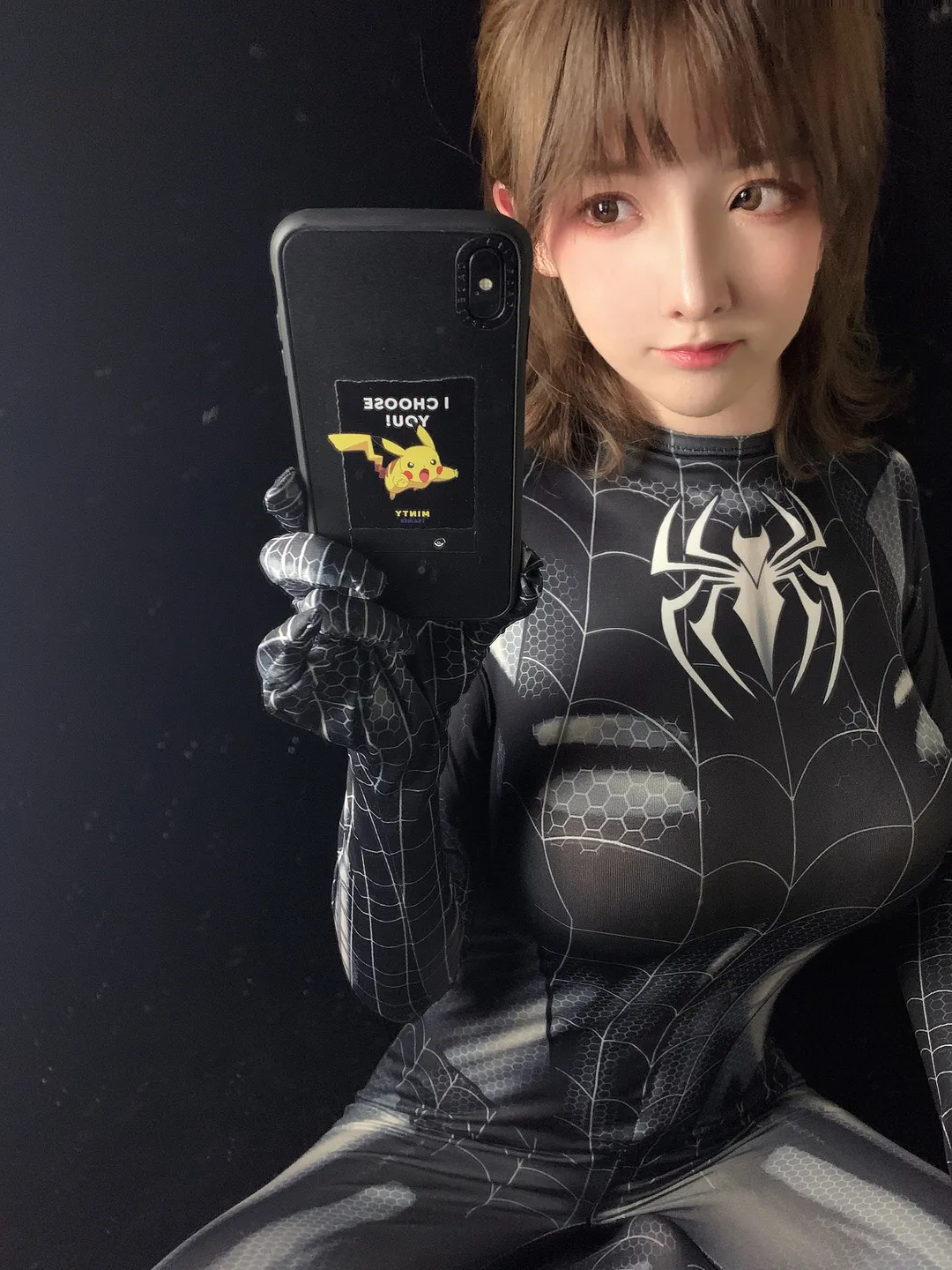 91tutu.cc@一小央泽 NO.055 黑蜘蛛-024.webp