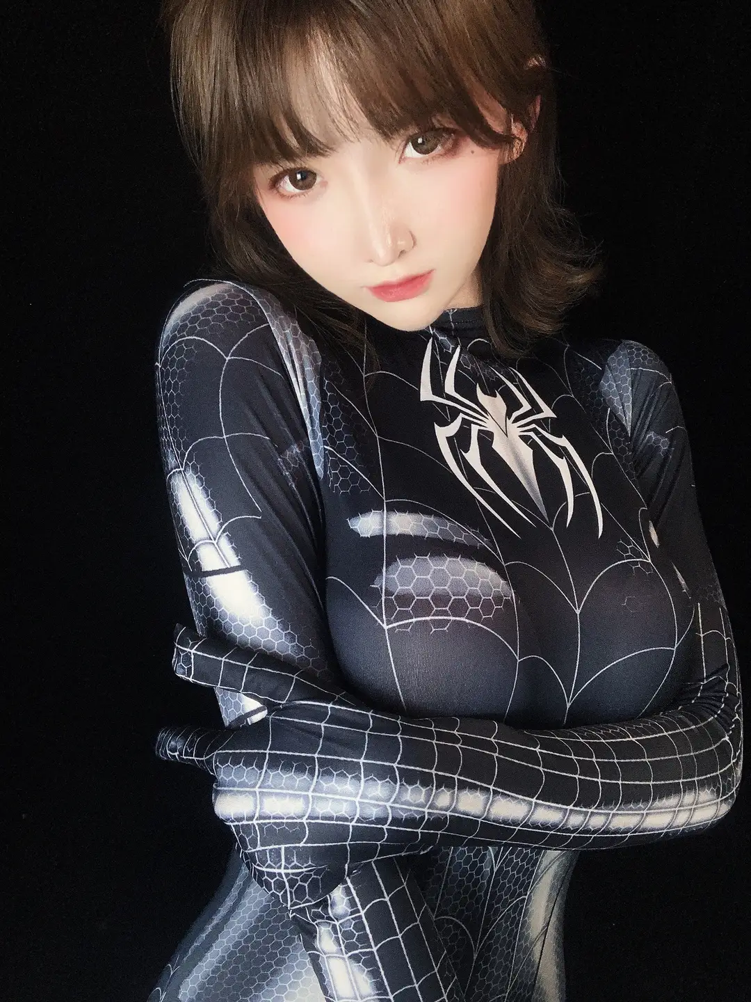 91tutu.cc@一小央泽 NO.055 黑蜘蛛-027.webp