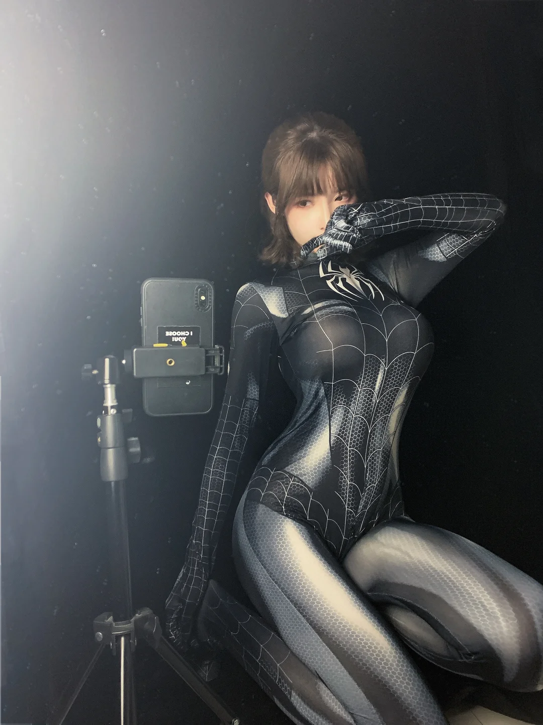 91tutu.cc@一小央泽 NO.055 黑蜘蛛-028.webp