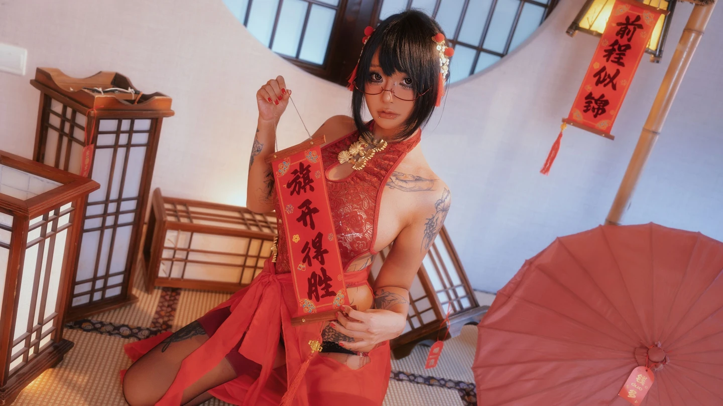 91tutu.cc@下饭樱桃子 - No.004 华灯初上-005.webp