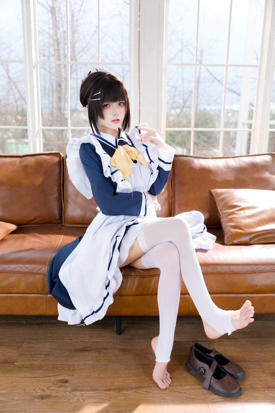 九柒喵 - No.045 枣子姐女仆 [22P-314MB]