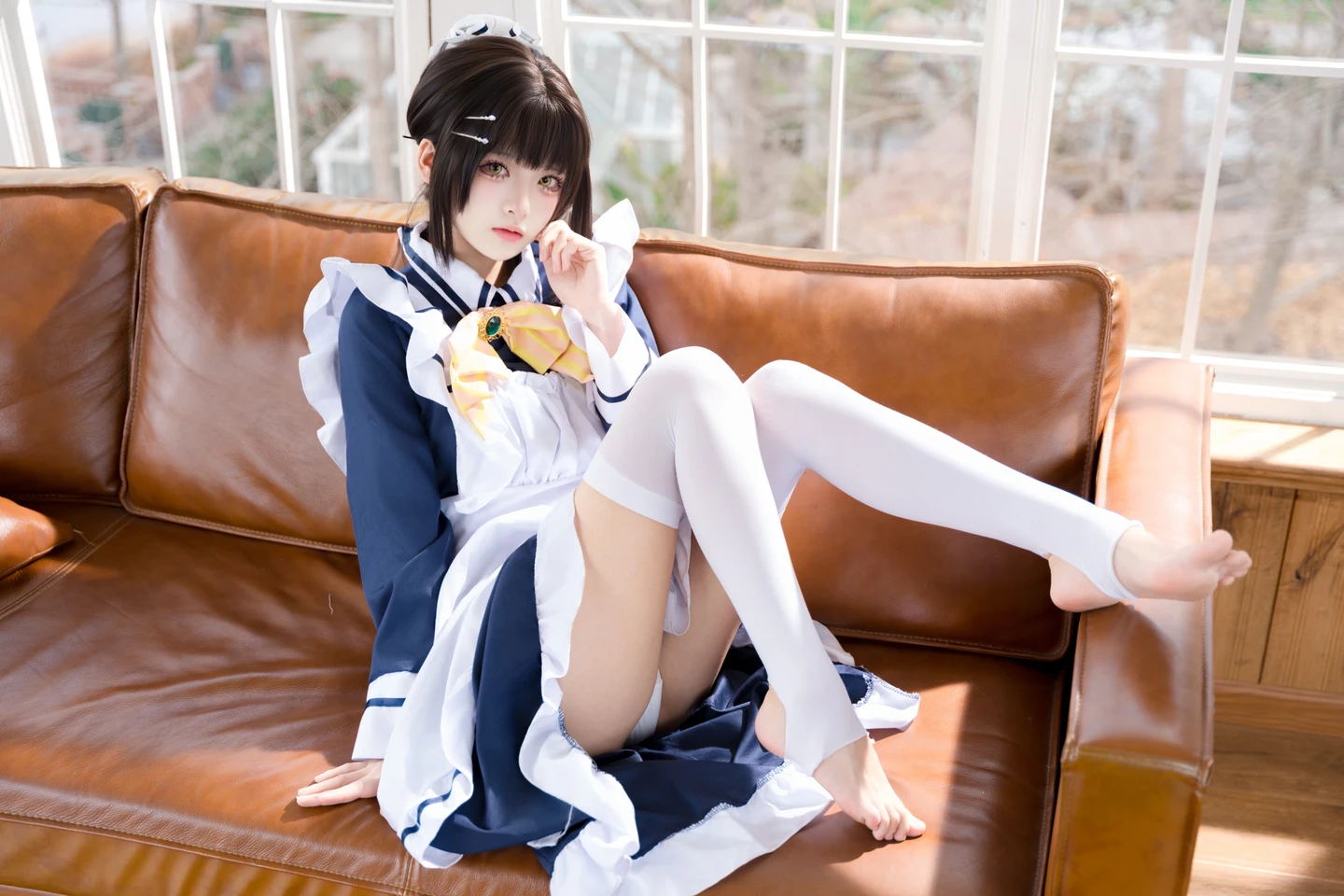 91tutu.cc@九柒喵 - No.045 枣子姐女仆-012.webp