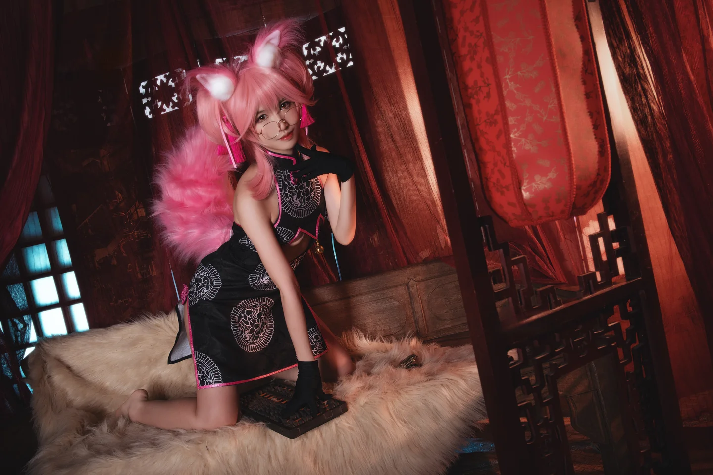 亚马逊鲶鱼 - No.027 FGO：玉藻前旗袍 [10P-199MB]