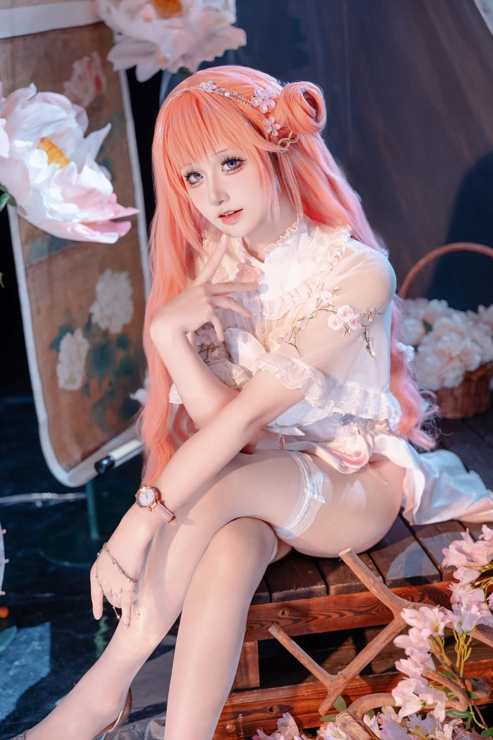 91tutu.cc@十悲伤小木十 - 桃乐丝 宴桃源-008.webp