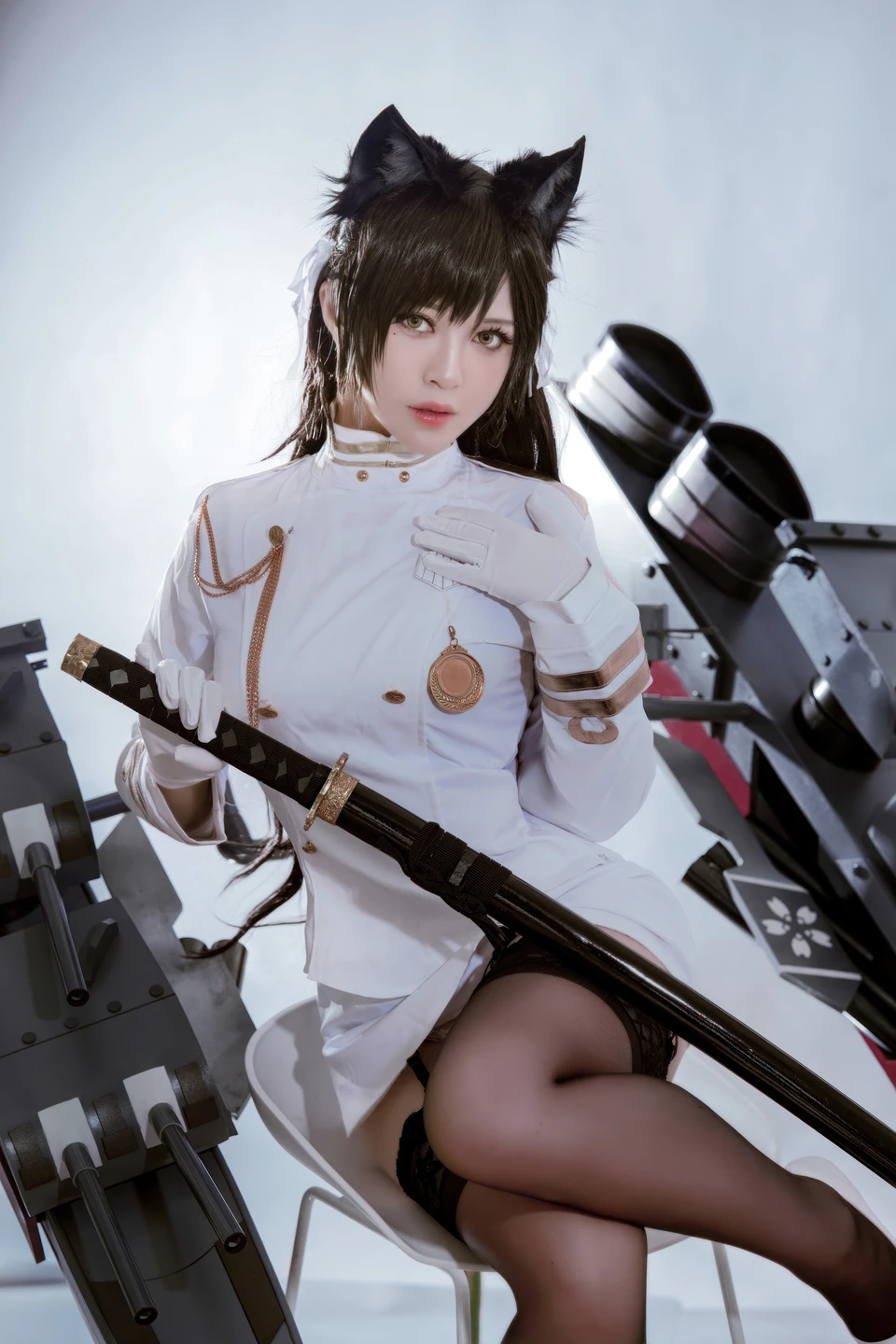 半半子 - No.098 碧蓝航线 爱宕 [45P-338MB]