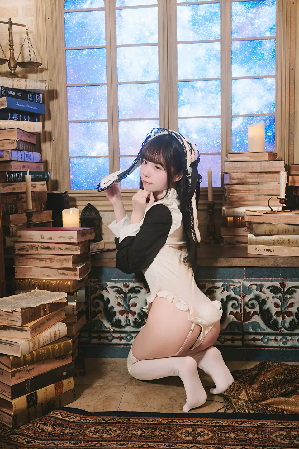 91tutu.cc@可可小白兔 - No.016 谁家的小恶魔呀-002.webp