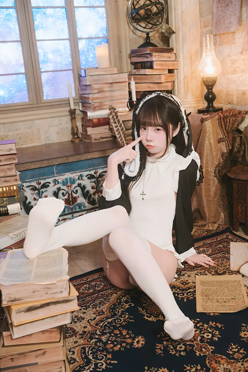 91tutu.cc@可可小白兔 - No.016 谁家的小恶魔呀-031.webp