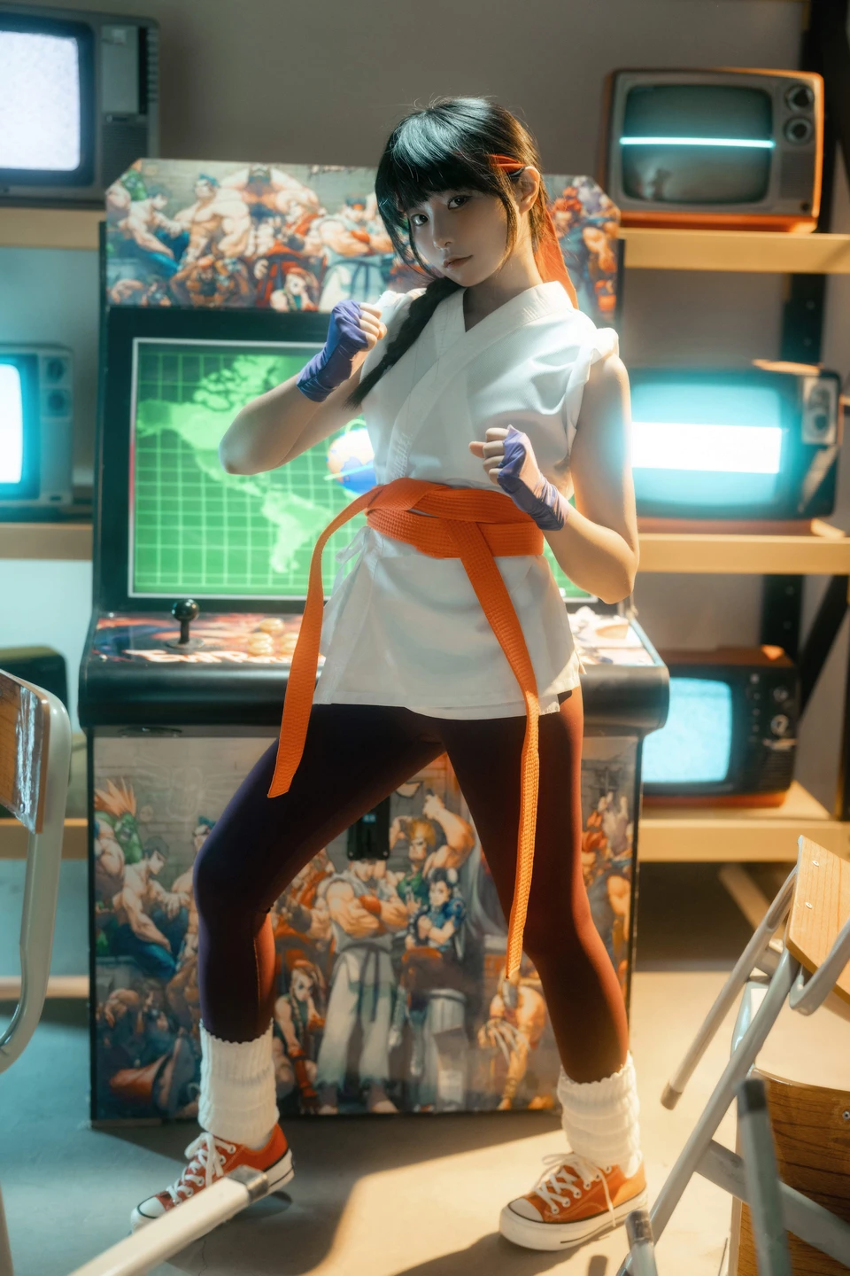 91tutu.cc@小羊不吃草（花音葉子）_No_003_KOF_坂崎百合_101P_182MB-003.webp