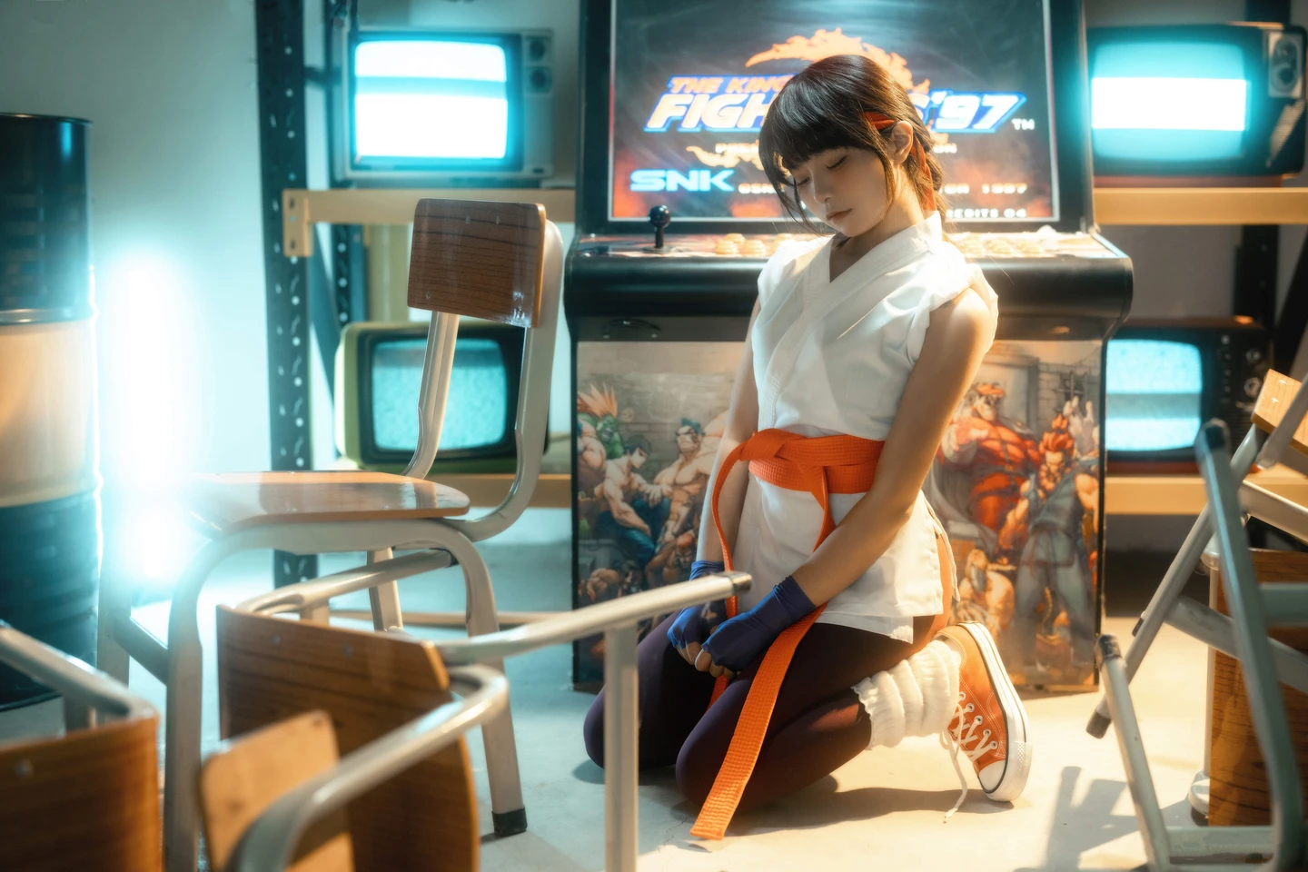 91tutu.cc@小羊不吃草（花音葉子）_No_003_KOF_坂崎百合_101P_182MB-008.webp