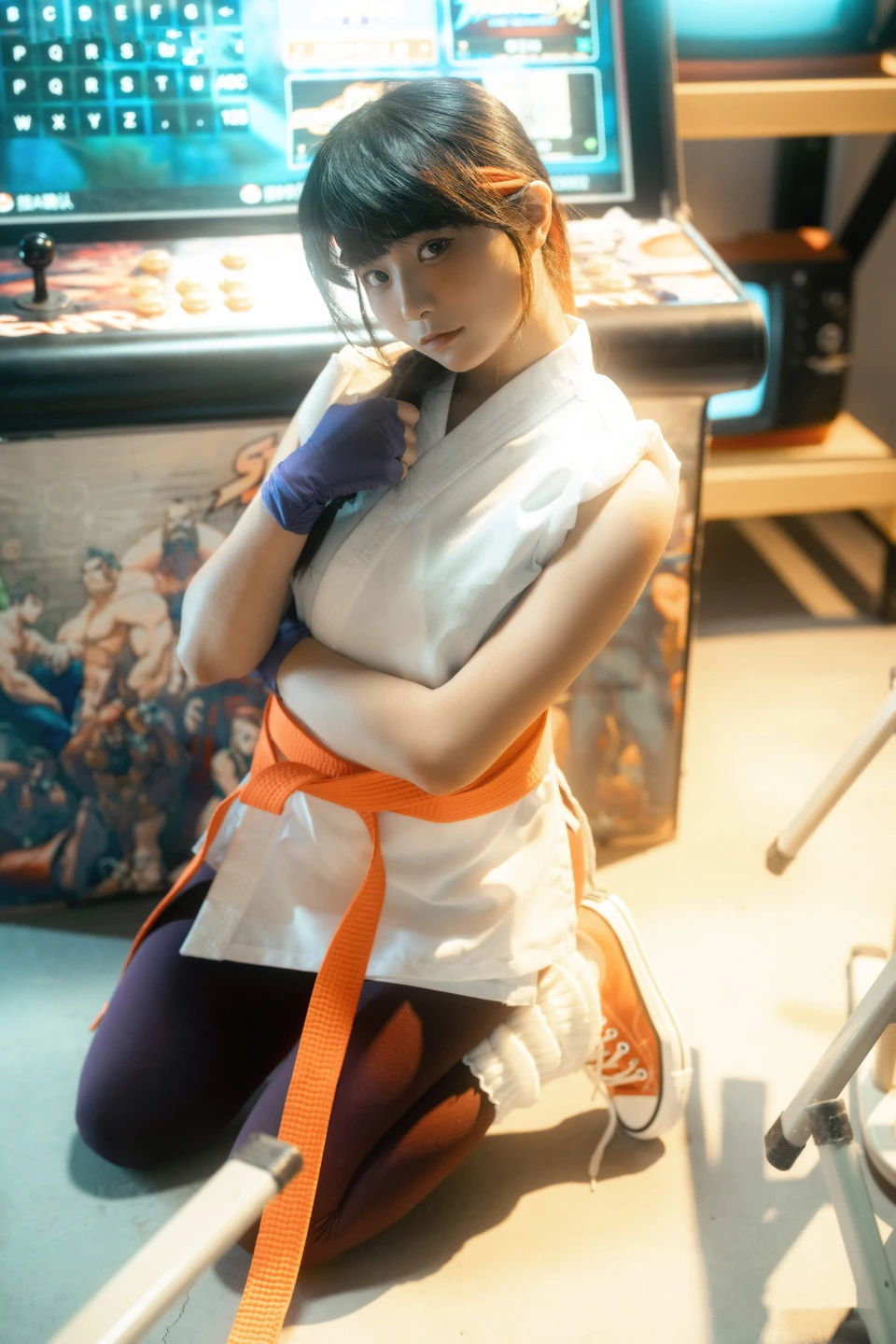 91tutu.cc@小羊不吃草（花音葉子）_No_003_KOF_坂崎百合_101P_182MB-009.webp