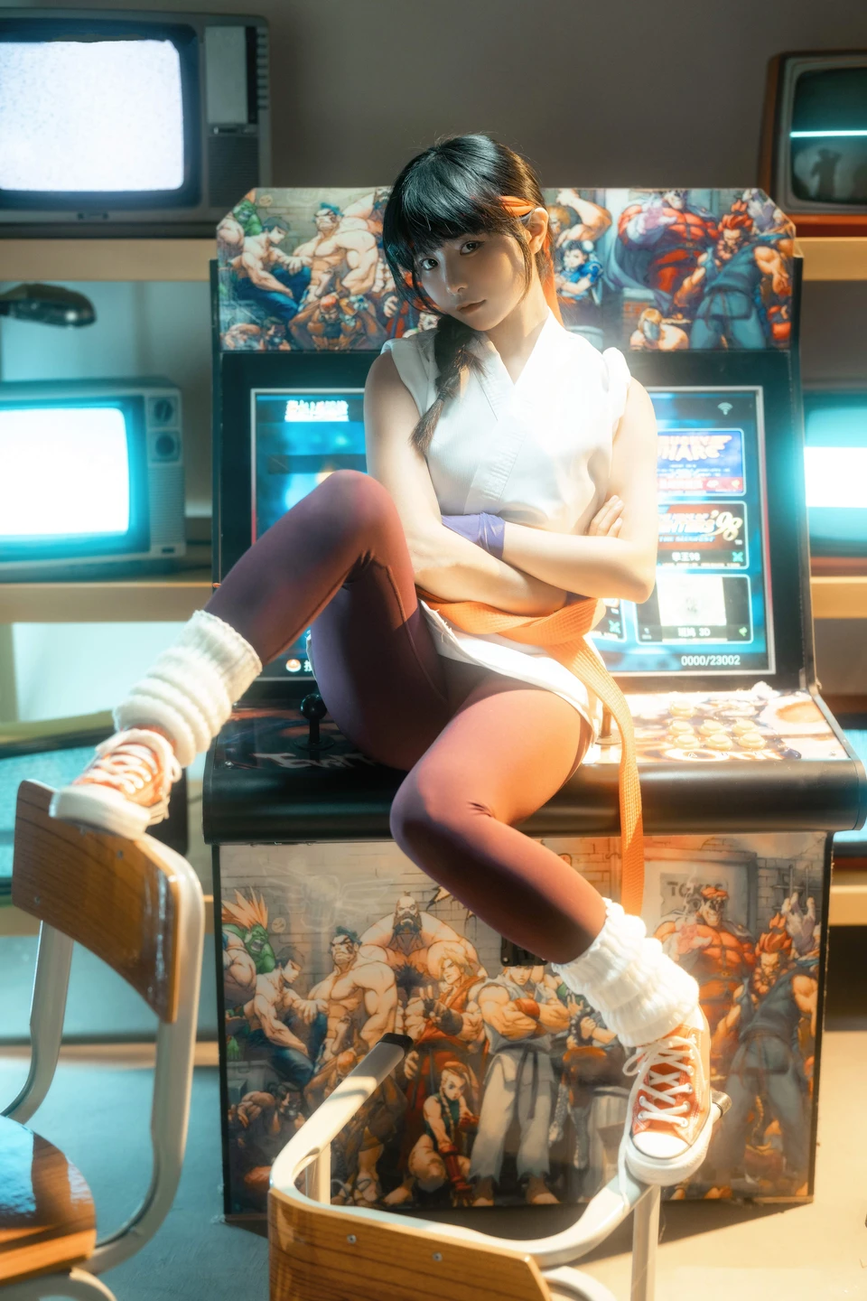 91tutu.cc@小羊不吃草（花音葉子）_No_003_KOF_坂崎百合_101P_182MB-010.webp