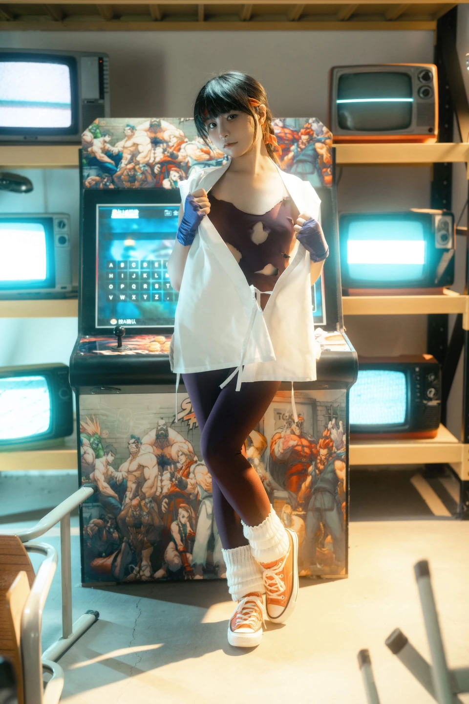 91tutu.cc@小羊不吃草（花音葉子）_No_003_KOF_坂崎百合_101P_182MB-022.webp