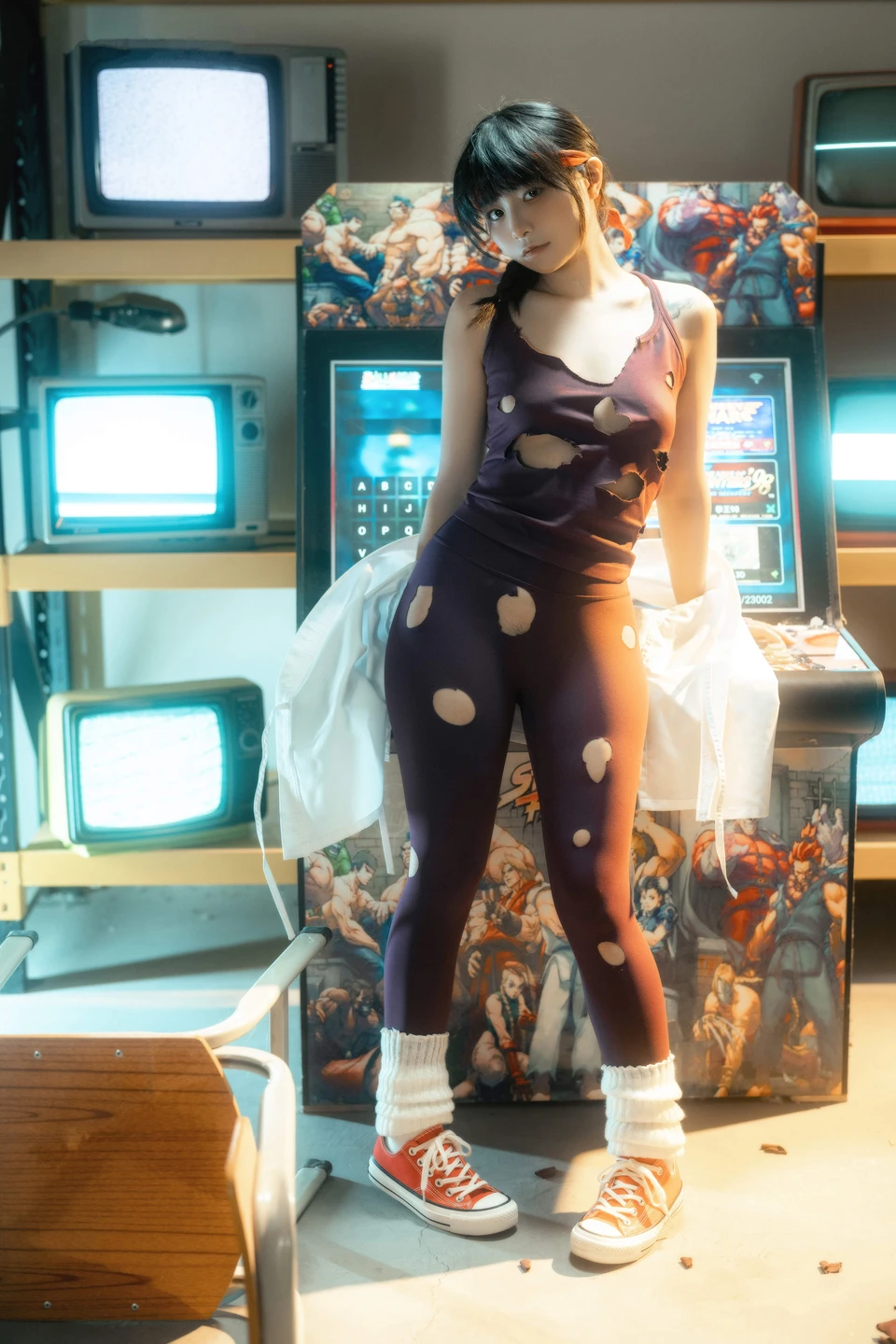 91tutu.cc@小羊不吃草（花音葉子）_No_003_KOF_坂崎百合_101P_182MB-027.webp
