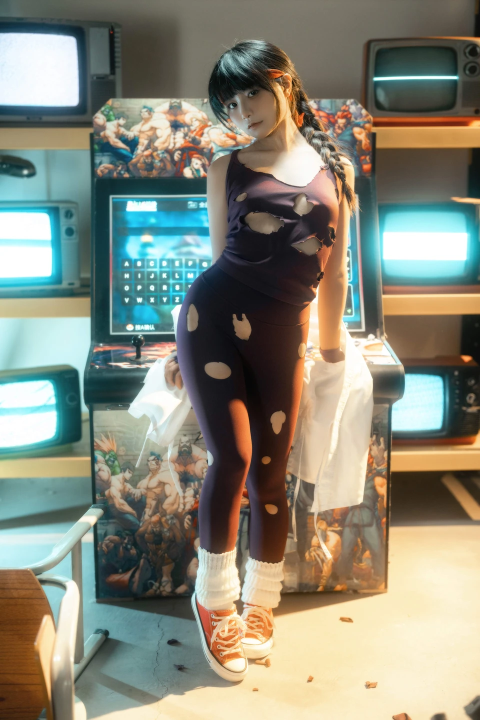 91tutu.cc@小羊不吃草（花音葉子）_No_003_KOF_坂崎百合_101P_182MB-029.webp