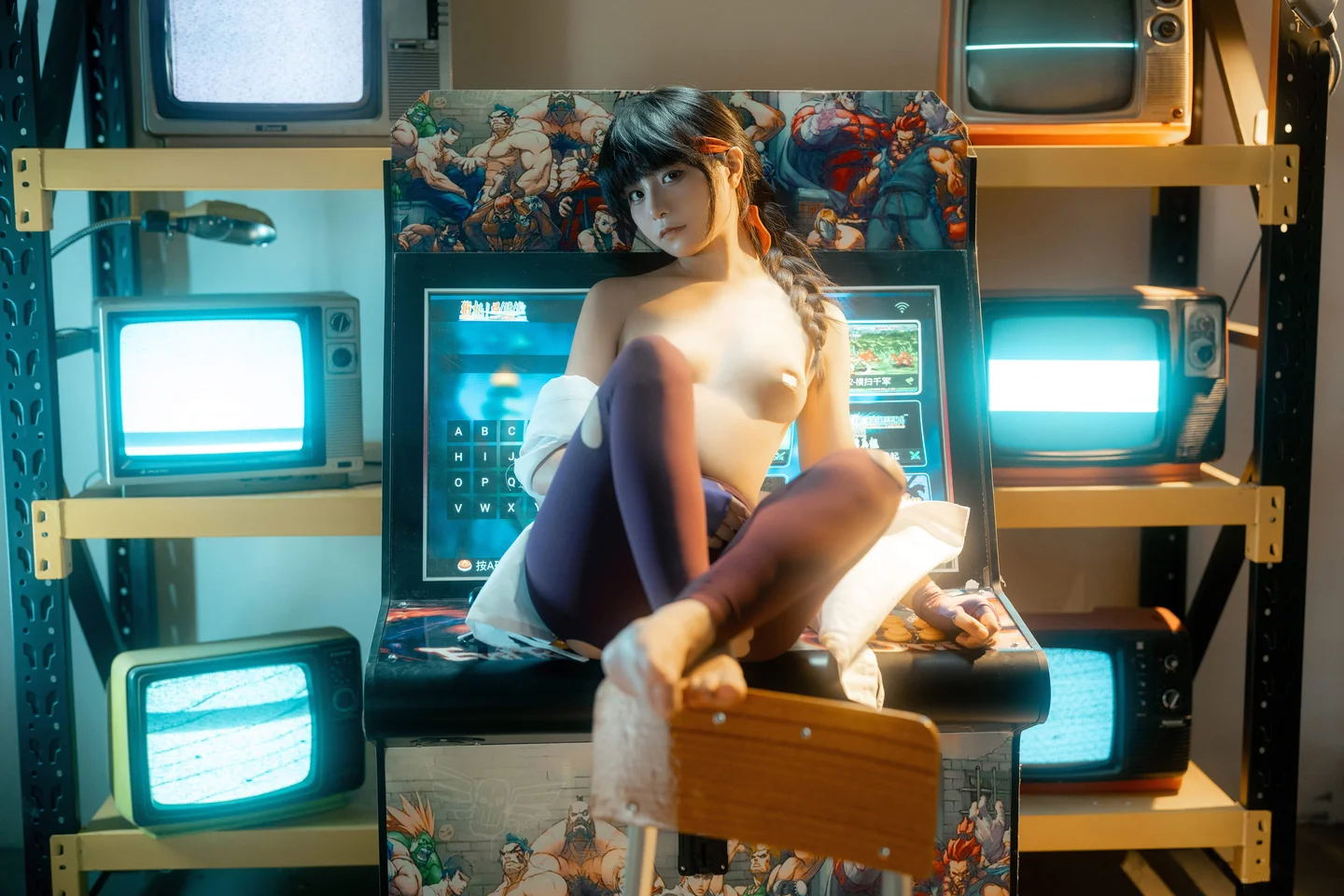 91tutu.cc@小羊不吃草（花音葉子）_No_003_KOF_坂崎百合_101P_182MB-040.webp
