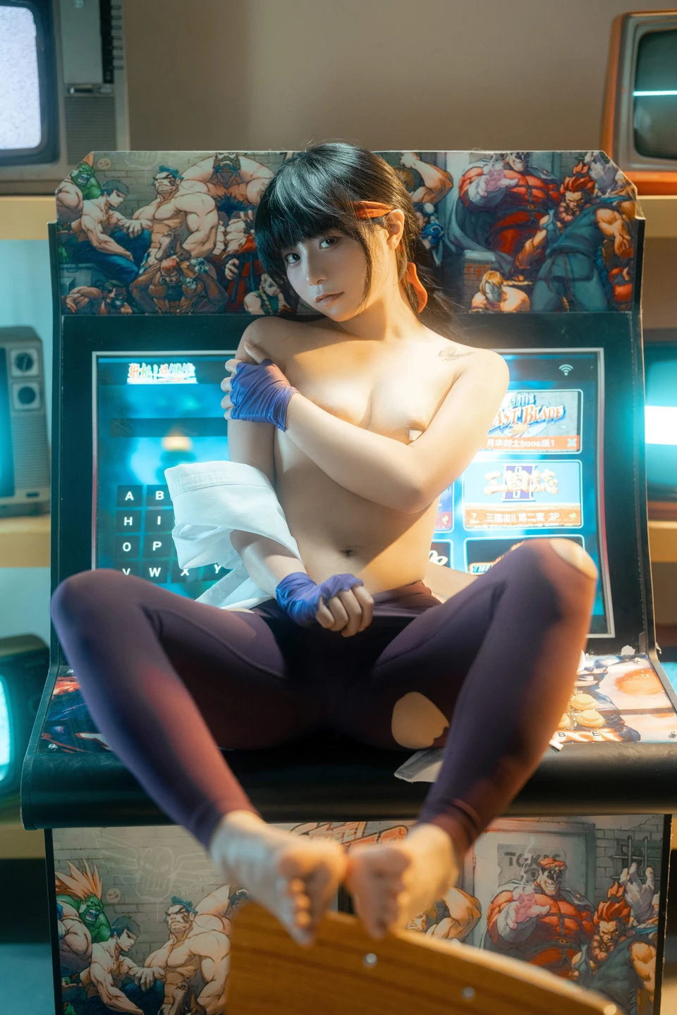 91tutu.cc@小羊不吃草（花音葉子）_No_003_KOF_坂崎百合_101P_182MB-048.webp