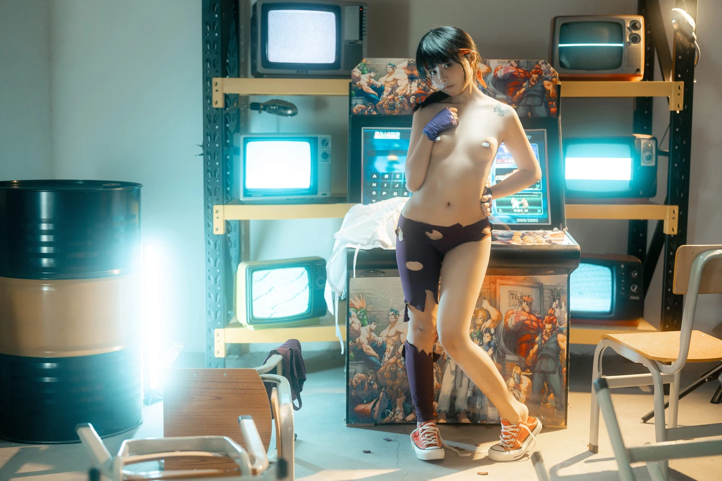 91tutu.cc@小羊不吃草（花音葉子）_No_003_KOF_坂崎百合_101P_182MB-068.webp