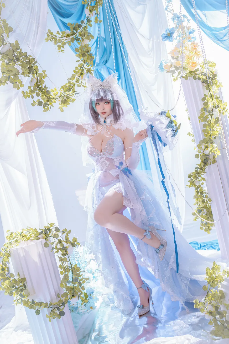 星之迟迟 - 碧蓝航线·柴郡 [44P-148MB]