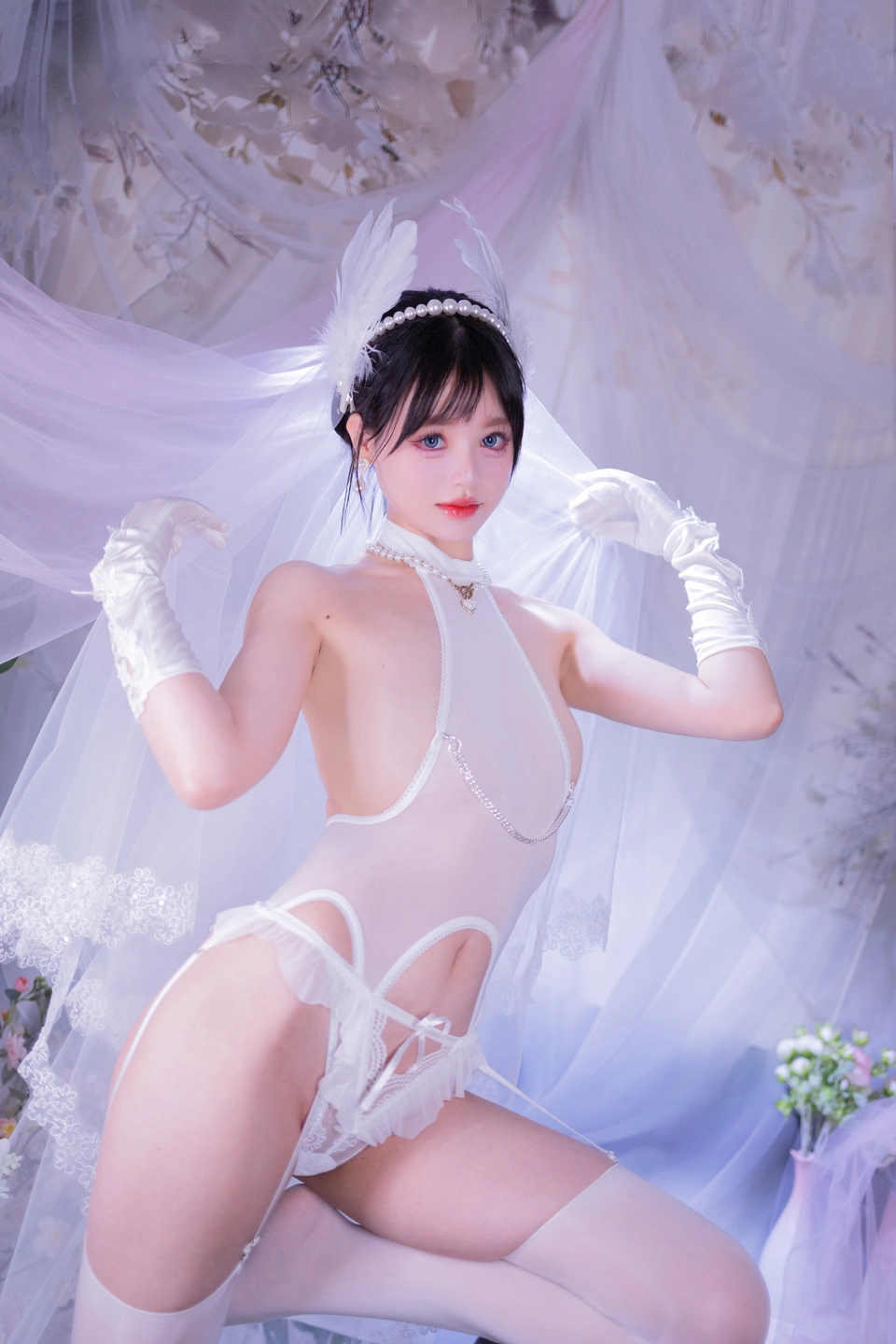 91tutu.cc@星黛鹿鹿 - No.015 白丝花嫁-011.webp