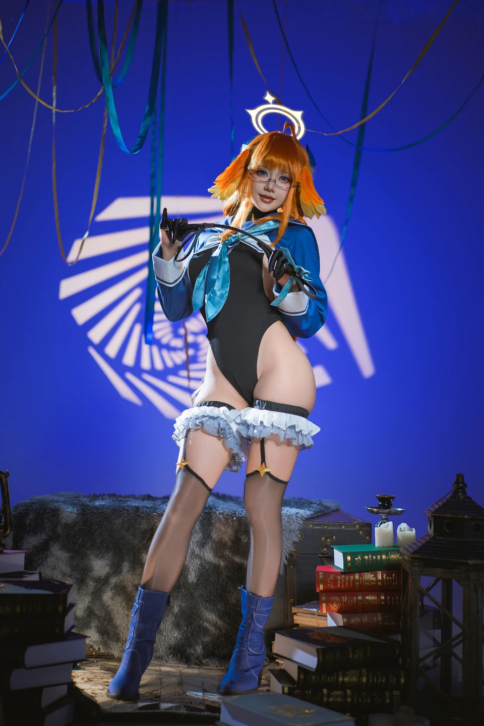 是一只熊仔吗 _No_044_蔚蓝档案_圆堂志美子·邪恶女干部_40P_130MB