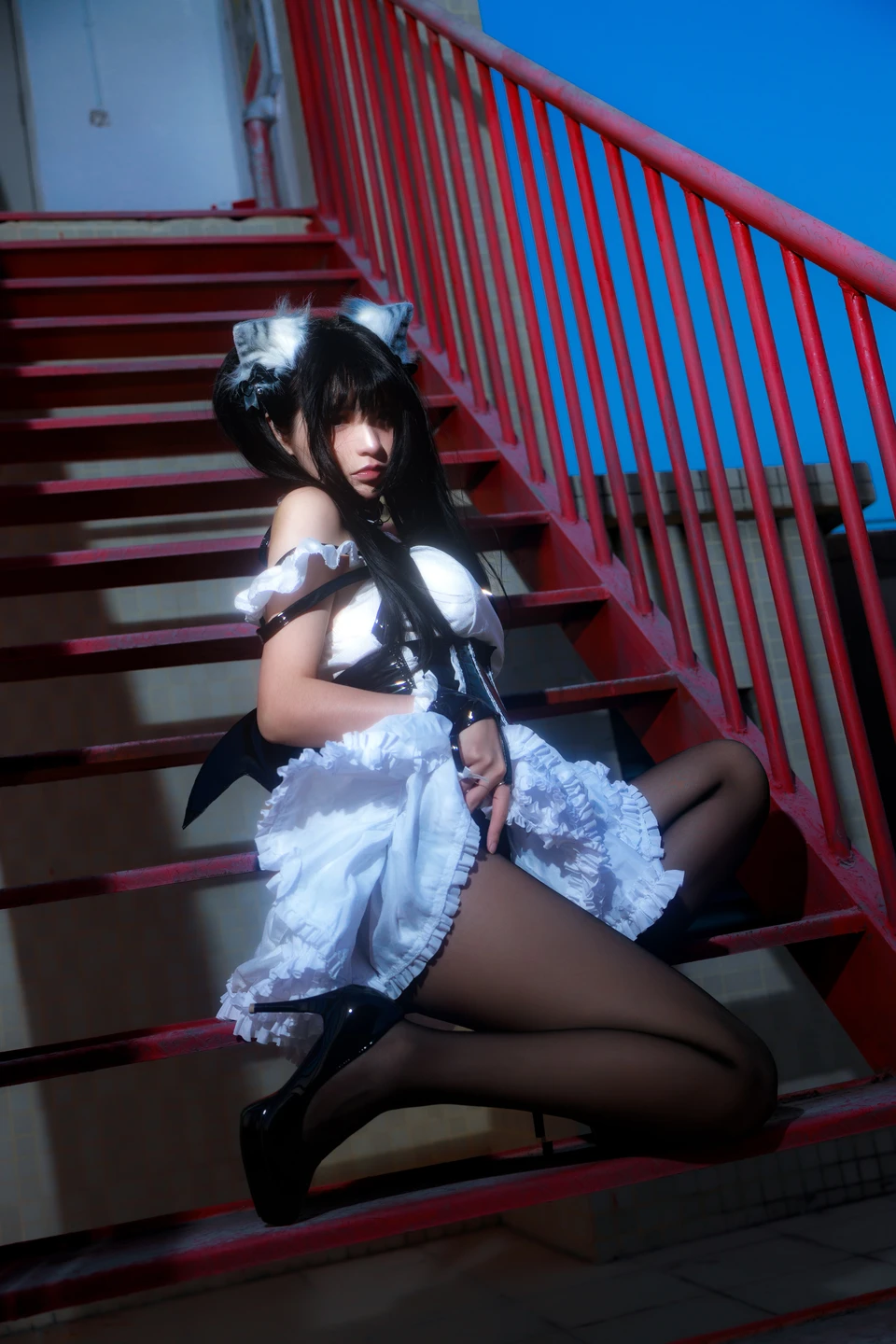 91tutu.cc@疯猫ss - No.166 红梯女仆-025.webp