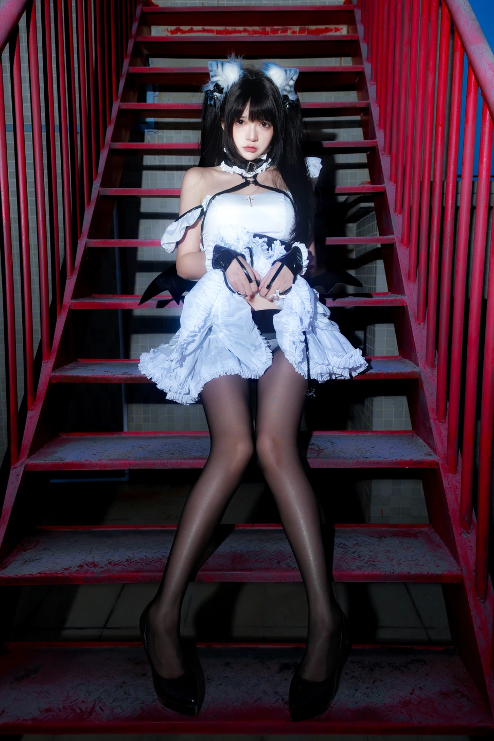 91tutu.cc@疯猫ss - No.166 红梯女仆-036.webp
