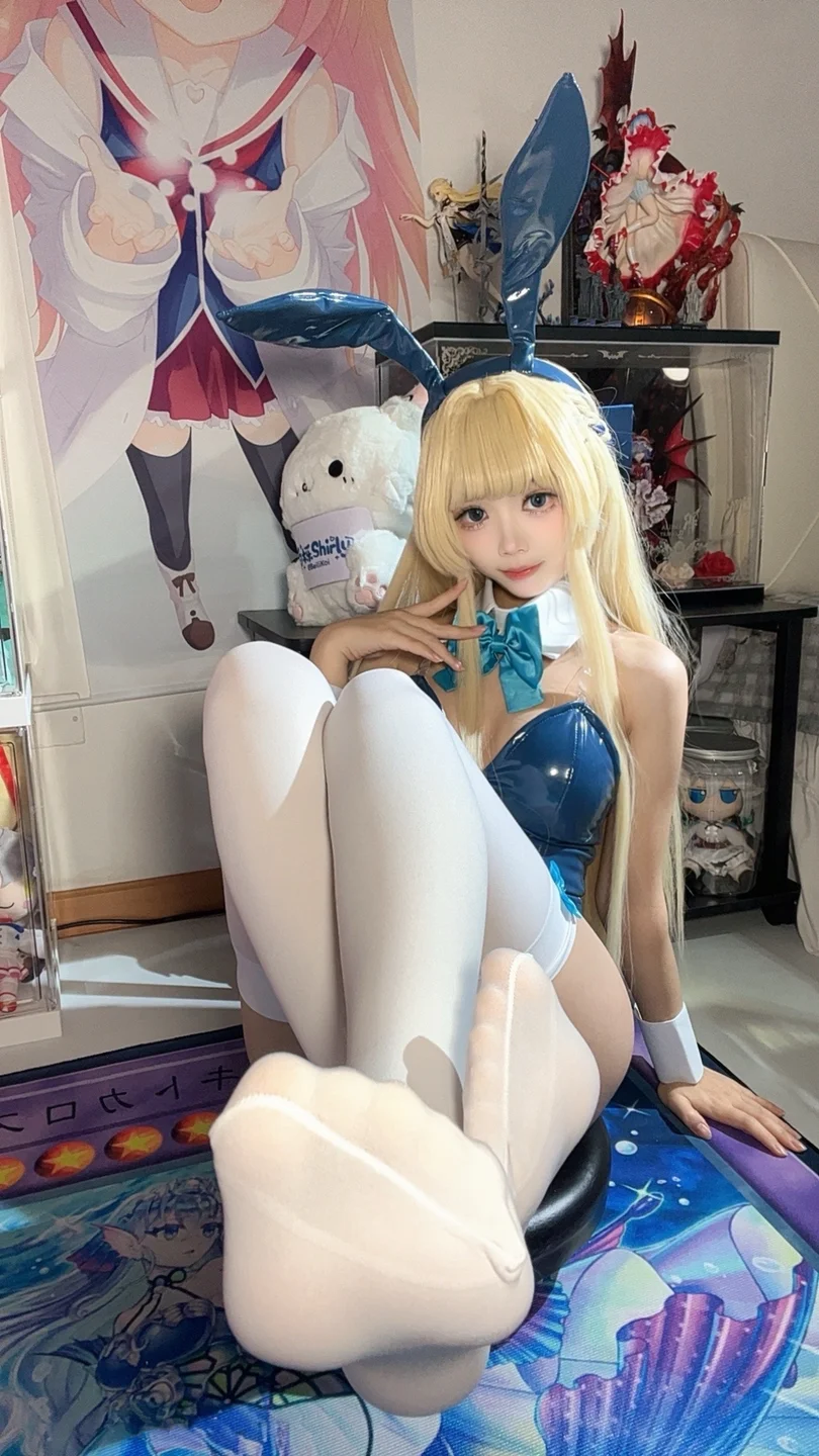 91tutu.cc@白栎Shirly _No_045_蔚蓝档案_飞鸟马时_兔女郎_148P,24V_4_74GB01-043.webp