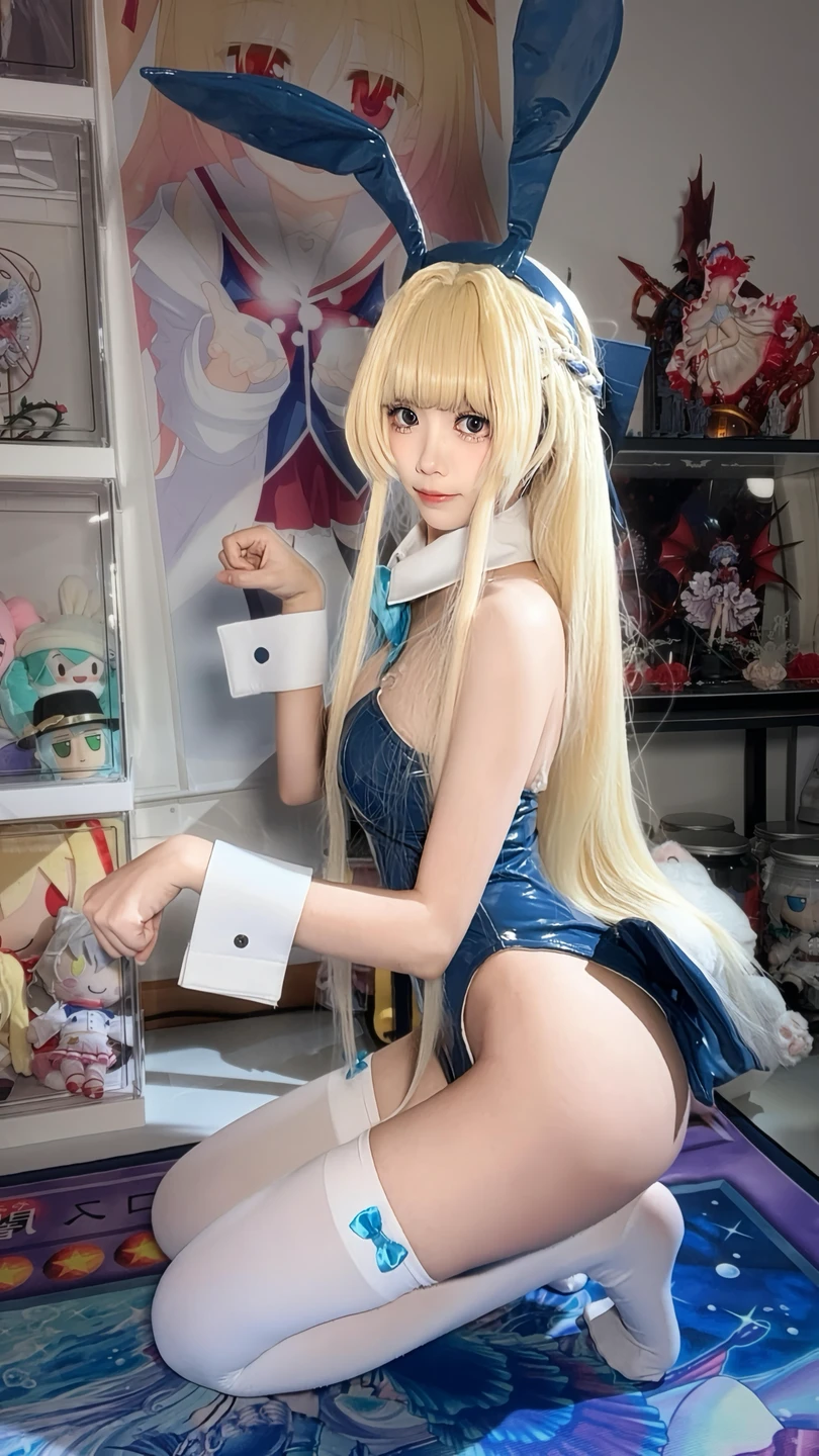 91tutu.cc@白栎Shirly _No_045_蔚蓝档案_飞鸟马时_兔女郎_148P,24V_4_74GB01-046.webp