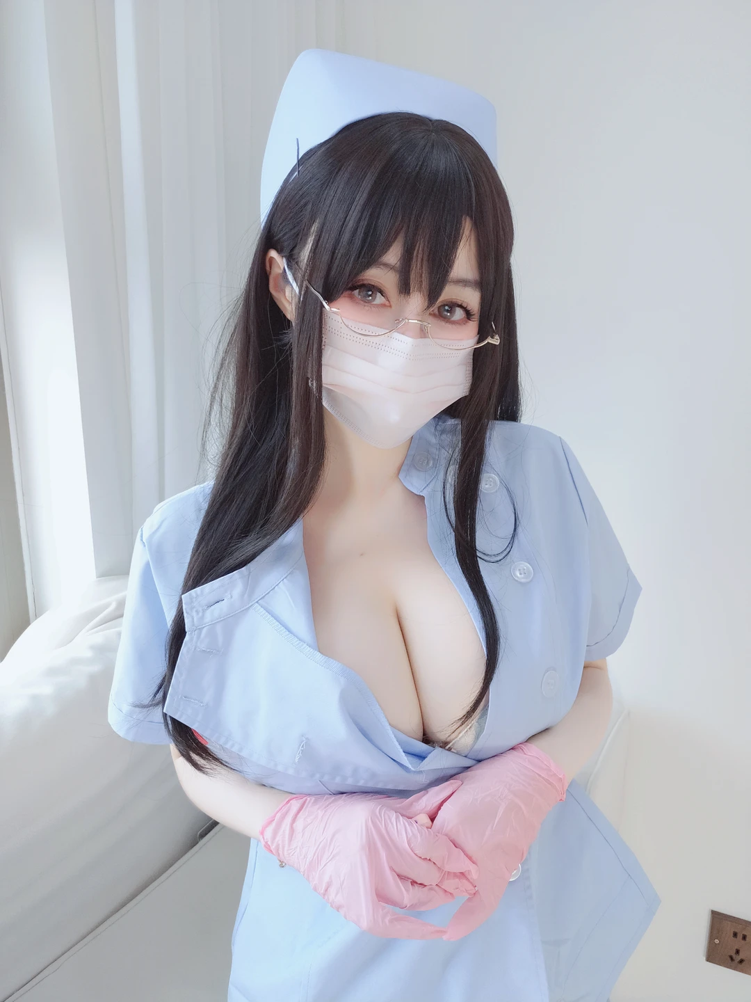 91tutu.cc@白银81 - 自摄Vol.95 蓝色护士-087.webp