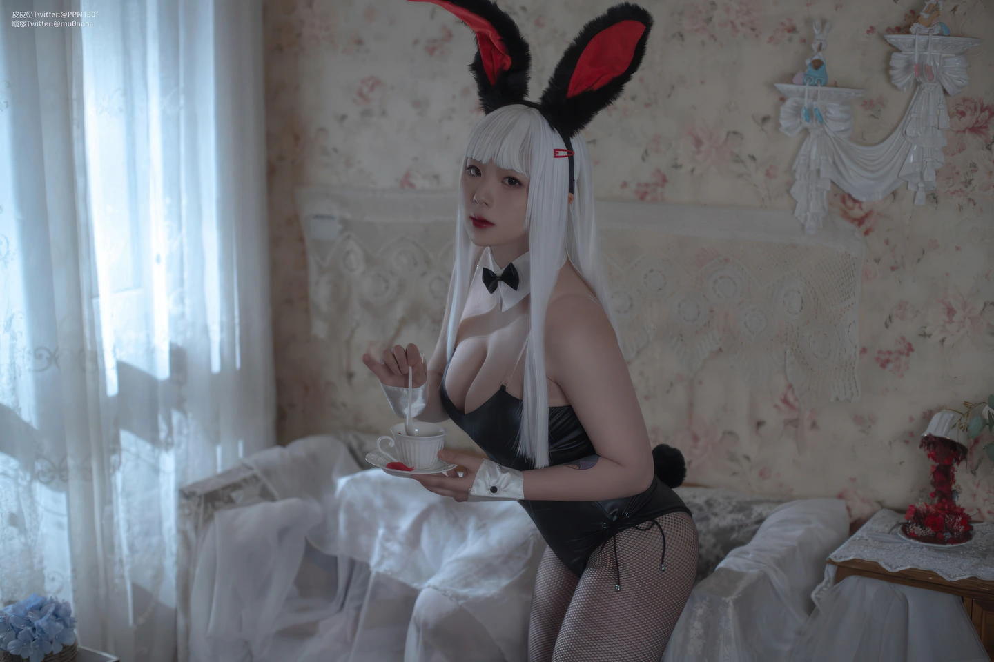 91tutu.cc@皮皮奶 - &喵零 双人兔兔-003.webp