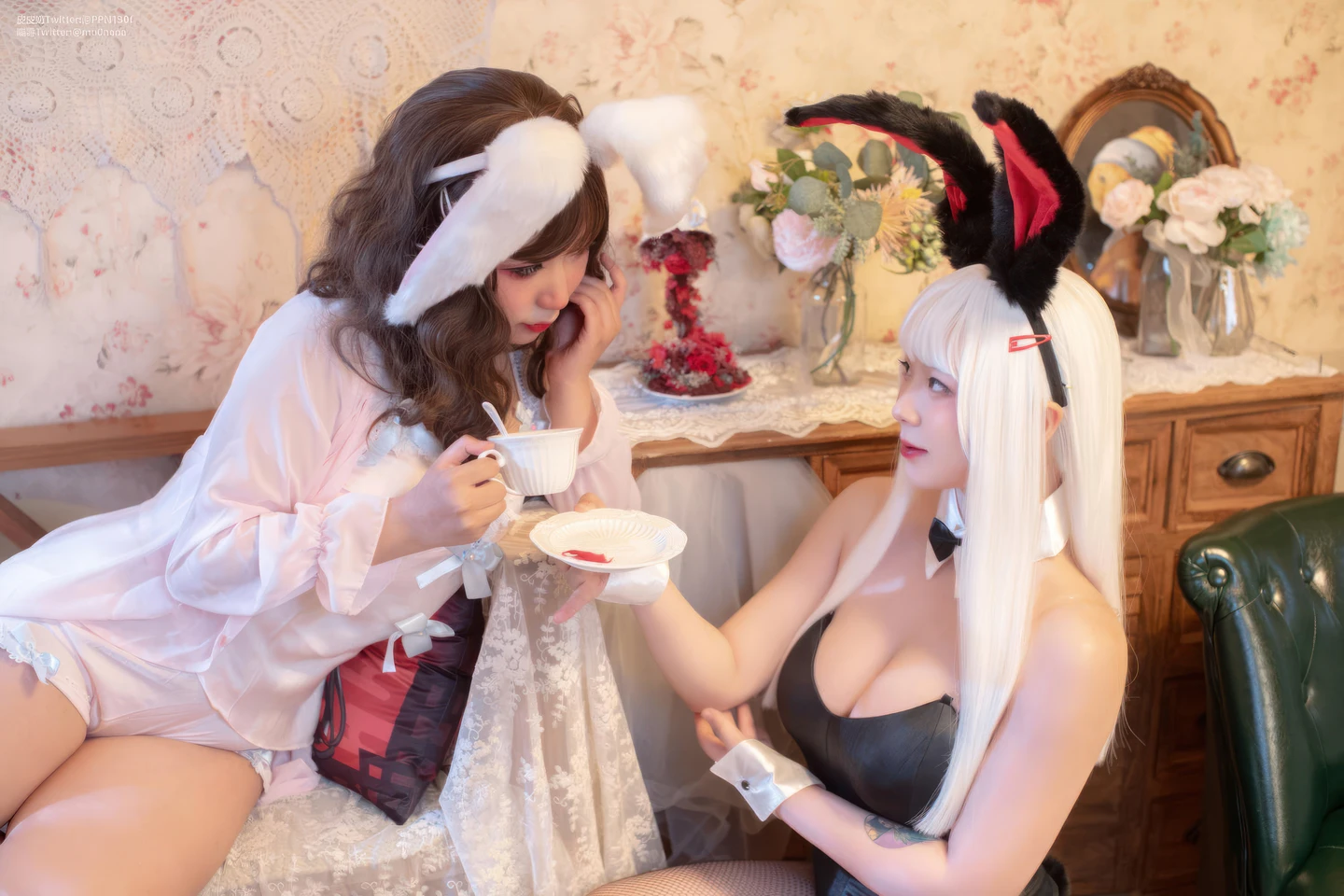 91tutu.cc@皮皮奶 - &喵零 双人兔兔-016.webp