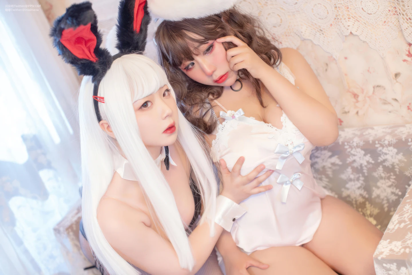 91tutu.cc@皮皮奶 - &喵零 双人兔兔-030.webp