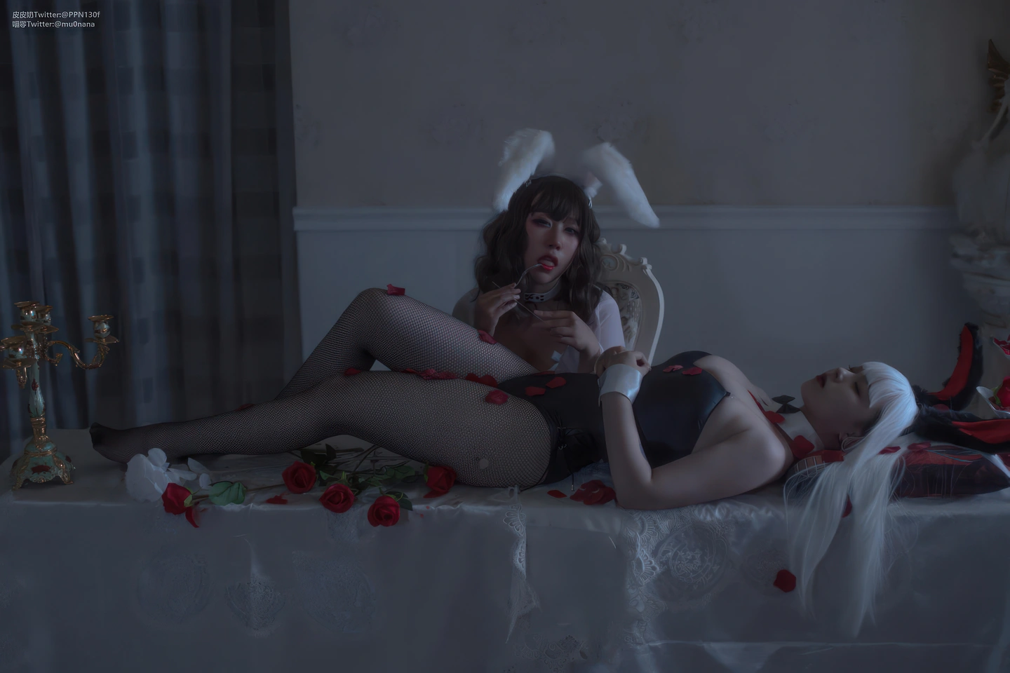 91tutu.cc@皮皮奶 - &喵零 双人兔兔-036.webp