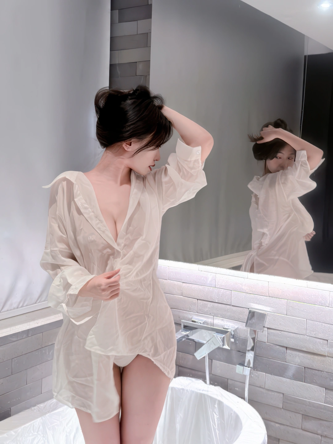 91tutu.cc@真宝 - No.007 白衬衫-003.webp