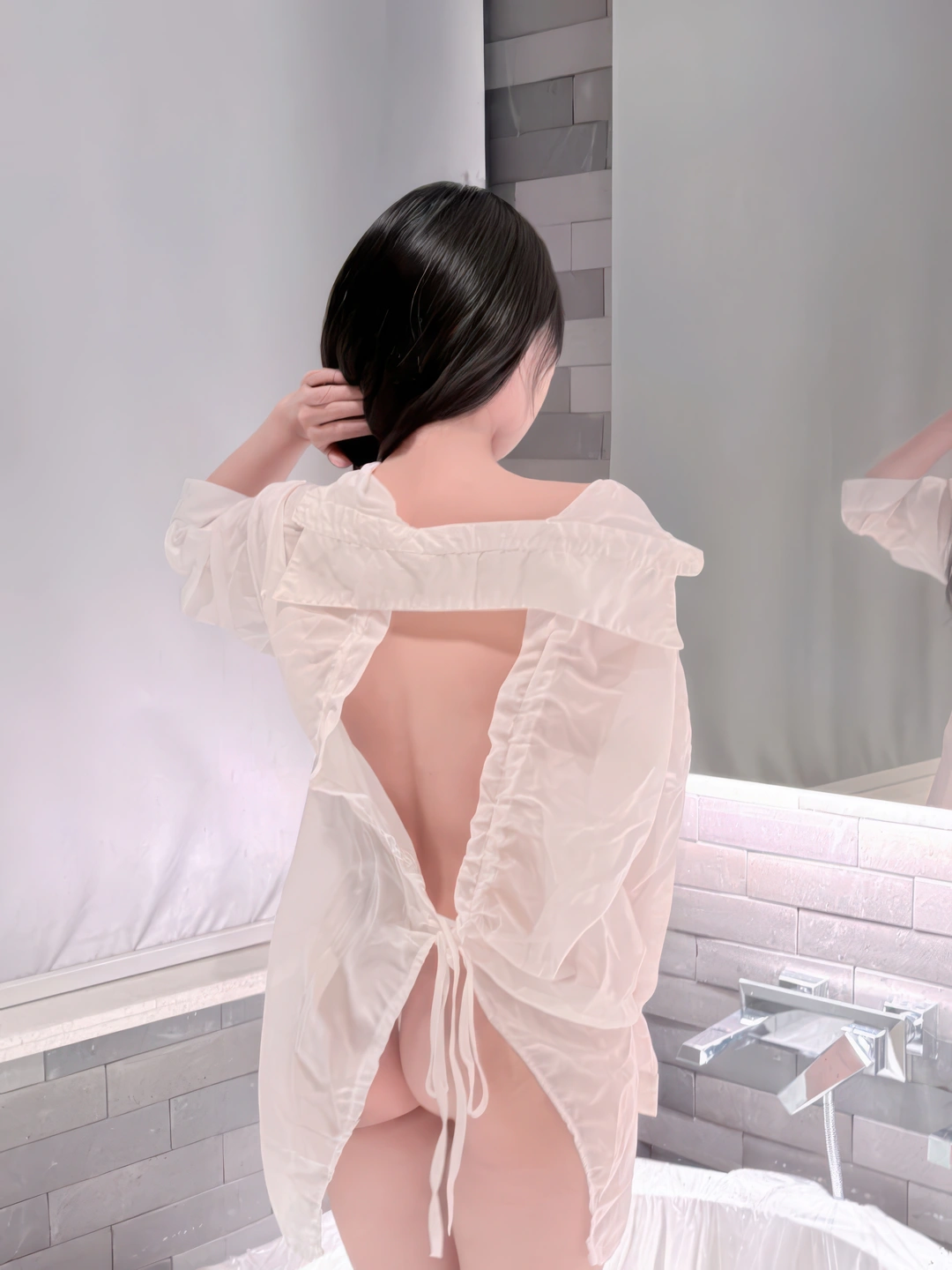 91tutu.cc@真宝 - No.007 白衬衫-005.webp