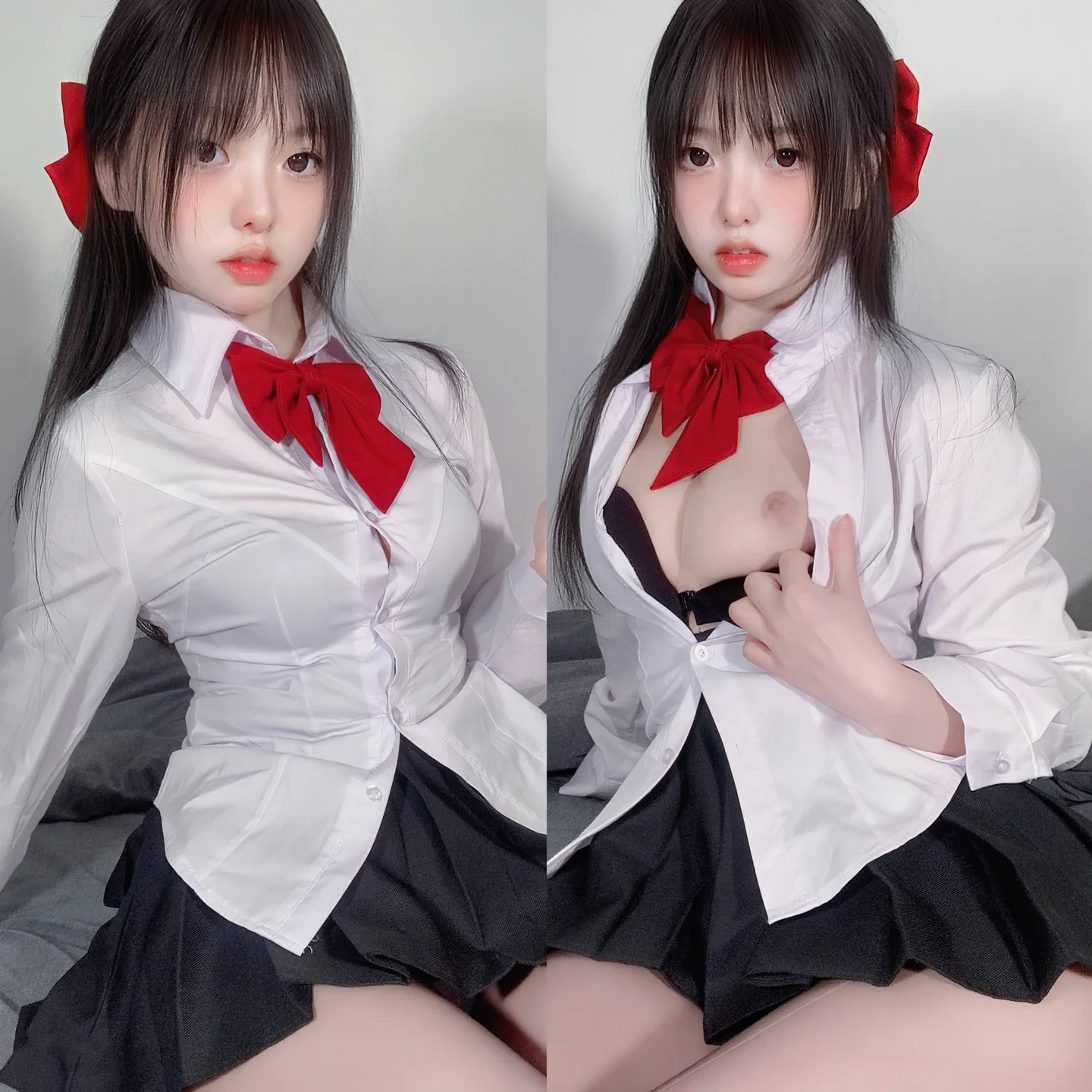 真宝 - No.017 JK蝴蝶结学妹 [64P,5V-229MB]