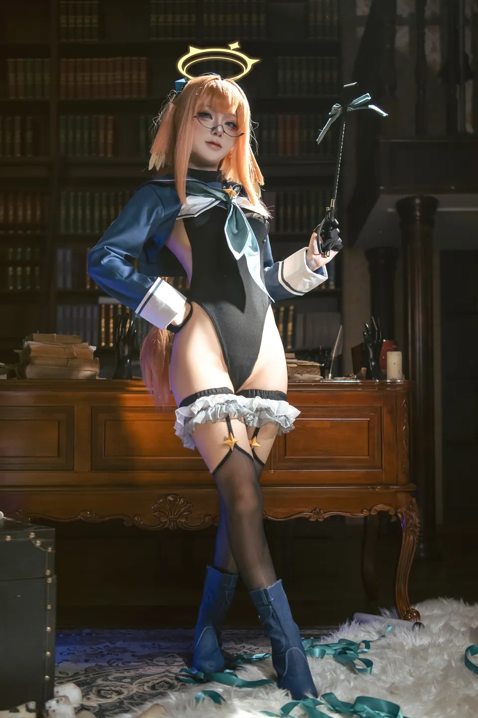 矢量鱼 _No_025_蔚蓝档案·圆堂志美子校服_50P_513MB