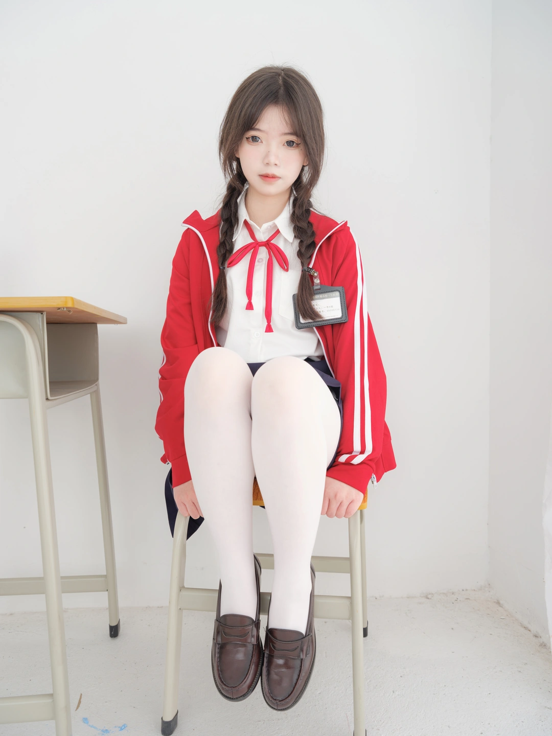 91tutu.cc@紧急企划 内部VIP 奶昔 白丝校服-020.webp