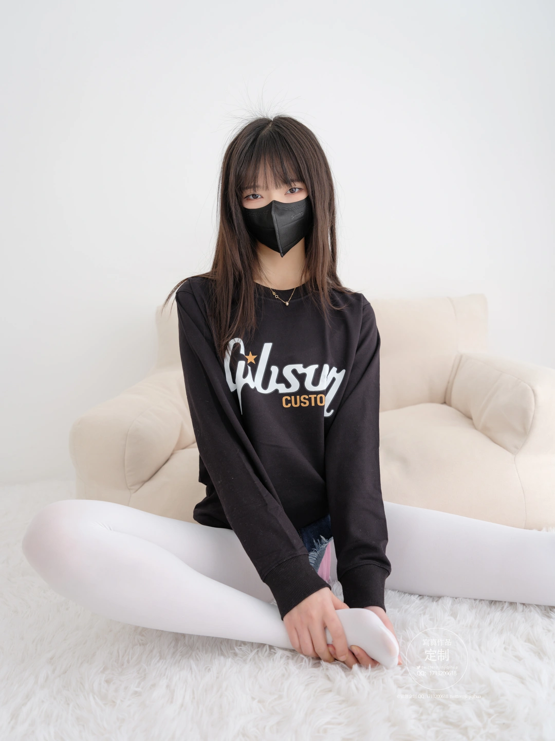 91tutu.cc@NO.034 EX-001 见希w 白丝牛仔短裤-036.webp