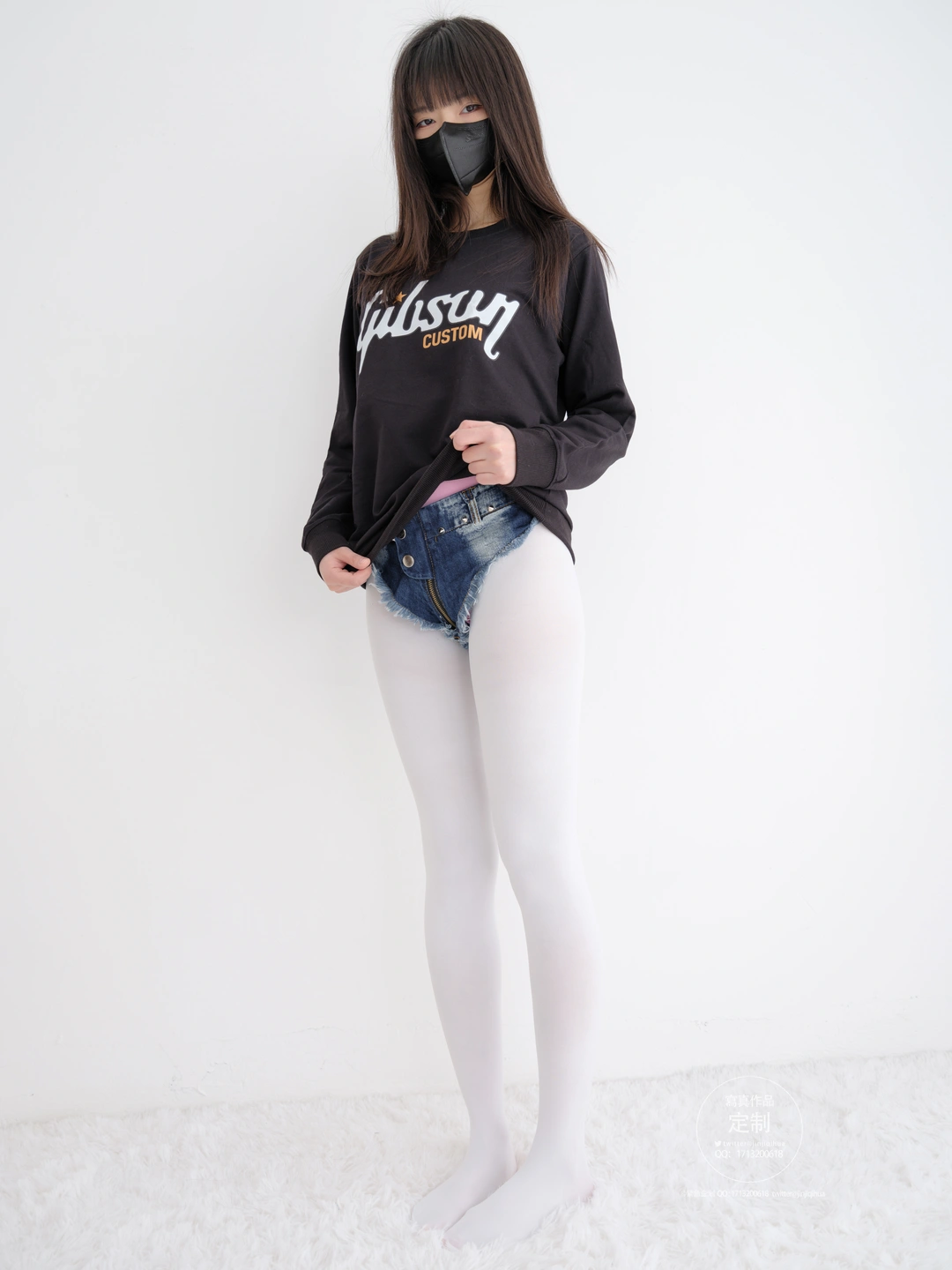 91tutu.cc@NO.034 EX-001 见希w 白丝牛仔短裤-073.webp