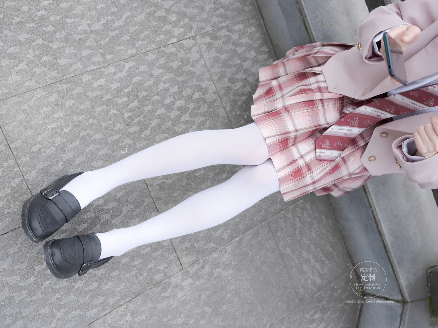 91tutu.cc@Y-002 白丝格子裙-043.webp