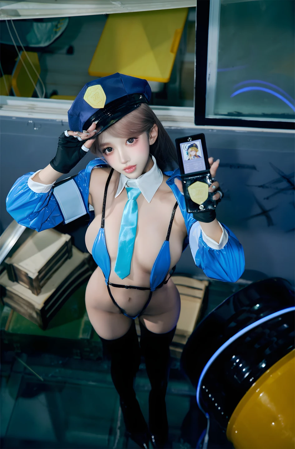 91tutu.cc@过期米线线喵 - No.178 女警-009.webp