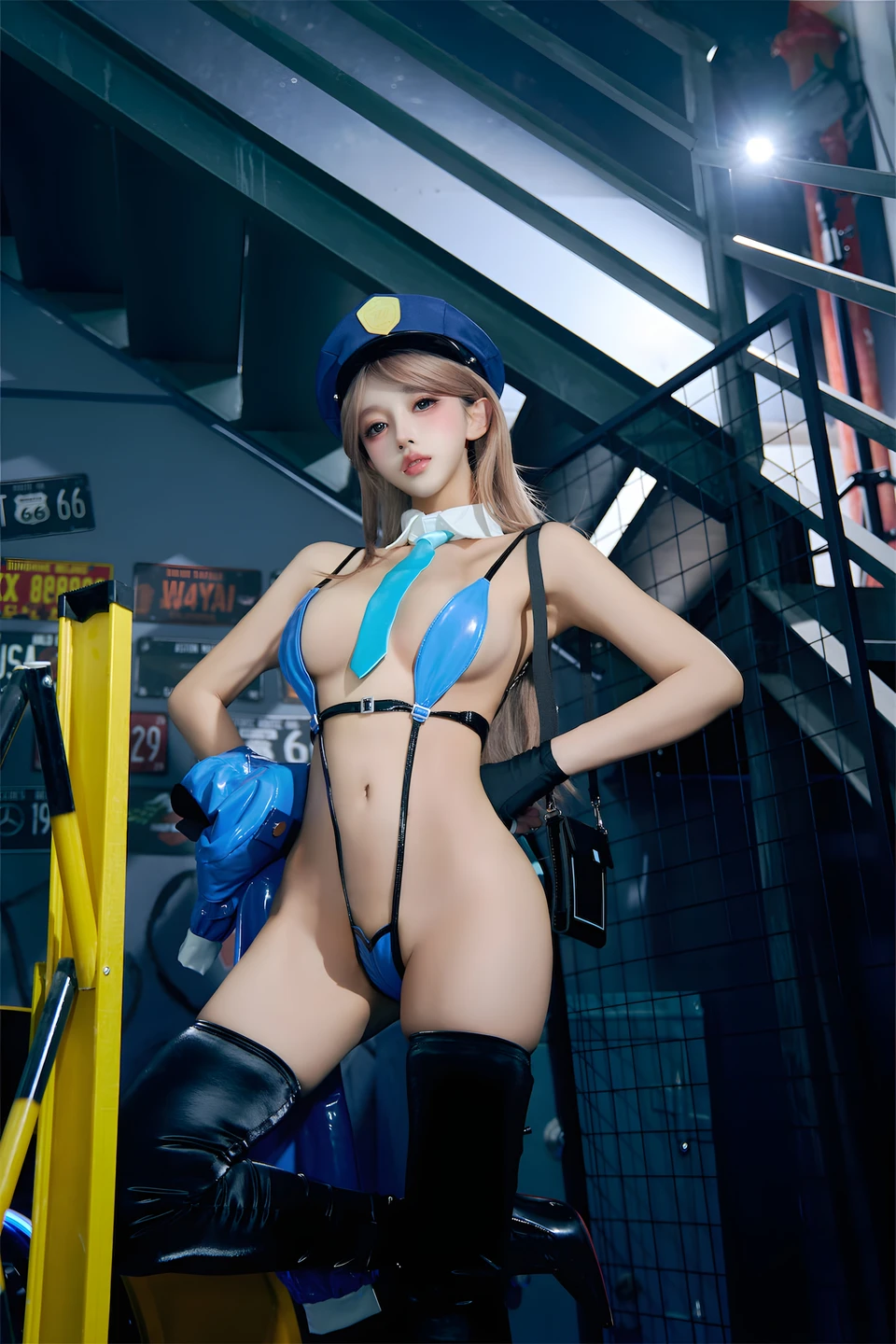 91tutu.cc@过期米线线喵 - No.178 女警-010.webp